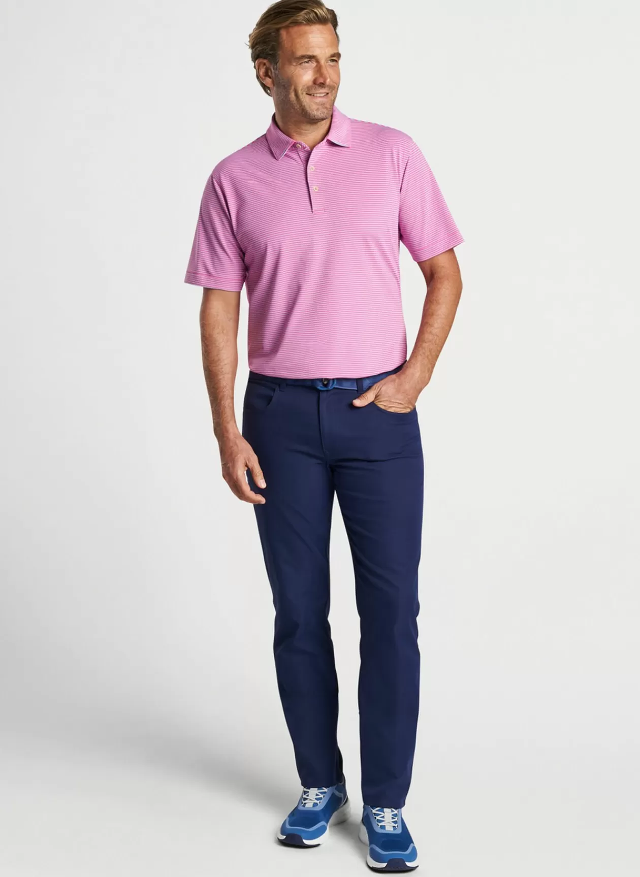 Peter Millar Grace Performance Mesh Polo