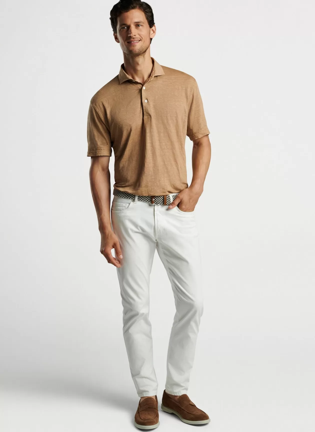 Peter Millar Greystone Short Sleeve Polo