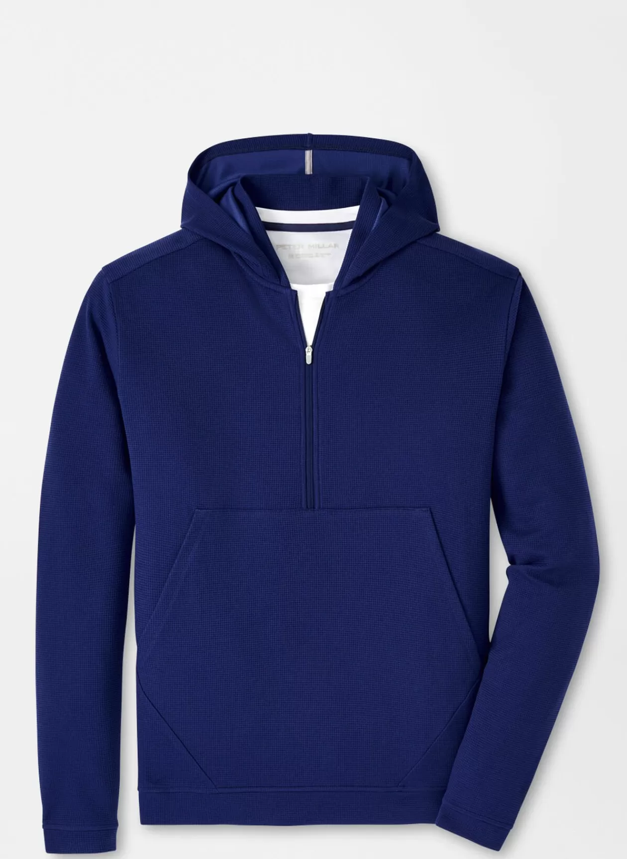 Peter Millar Grid Performance Half-Zip Hoodie