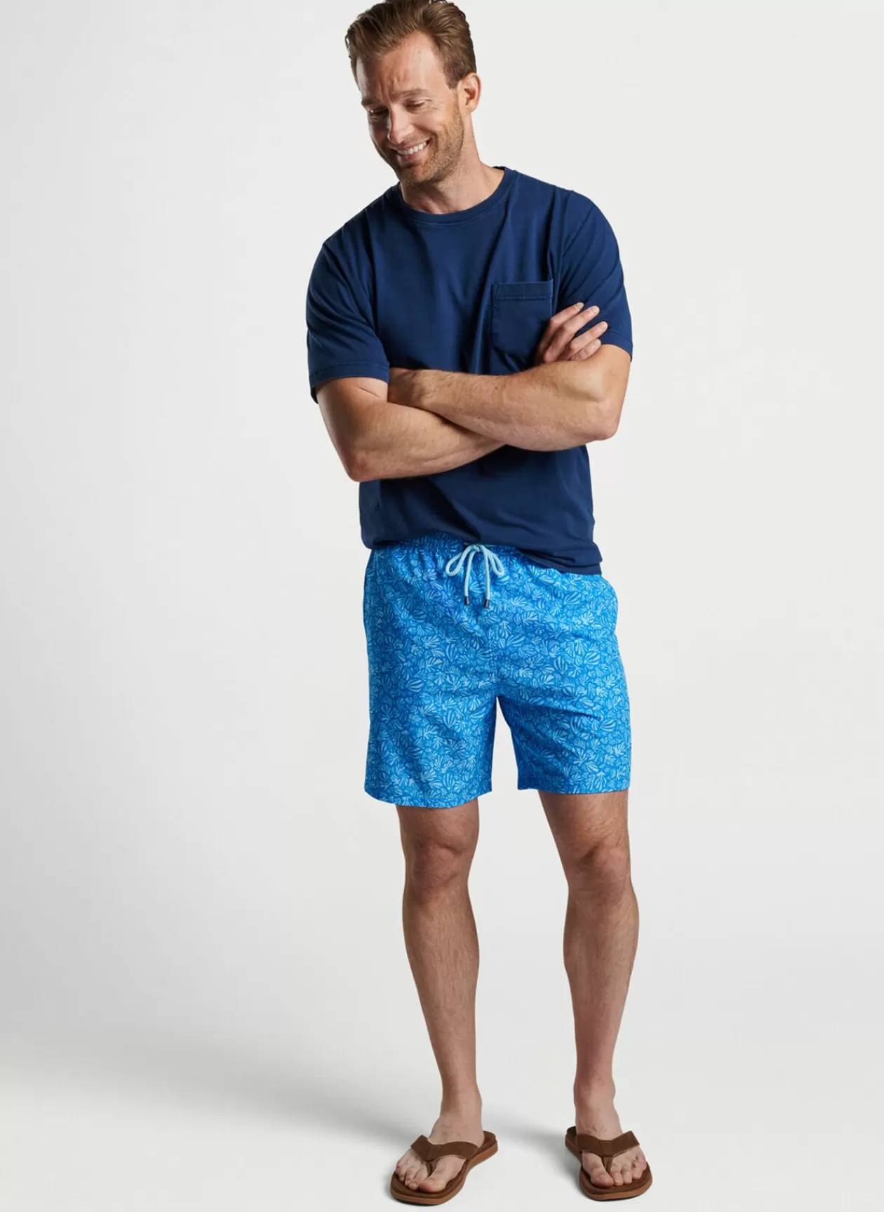 Peter Millar Henri Botanical Swim Trunk