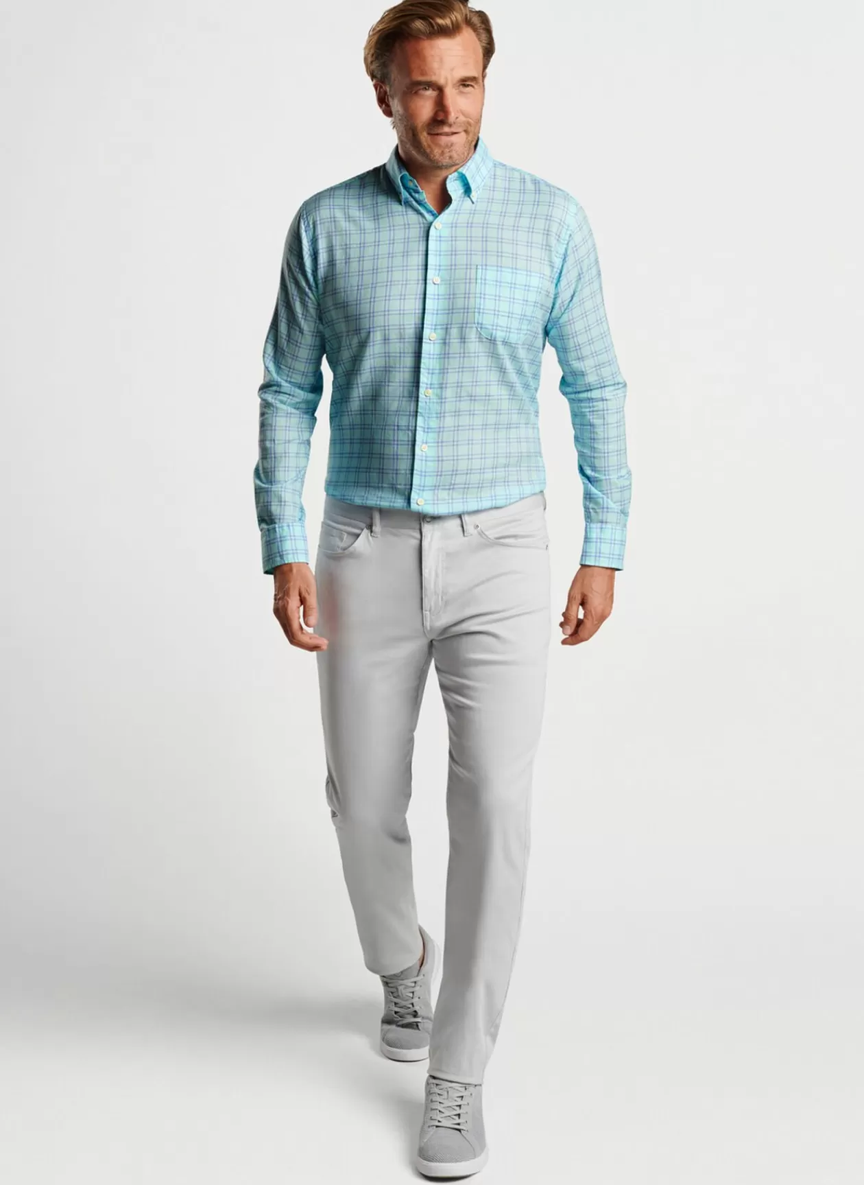 Peter Millar Heron Cotton Sport Shirt