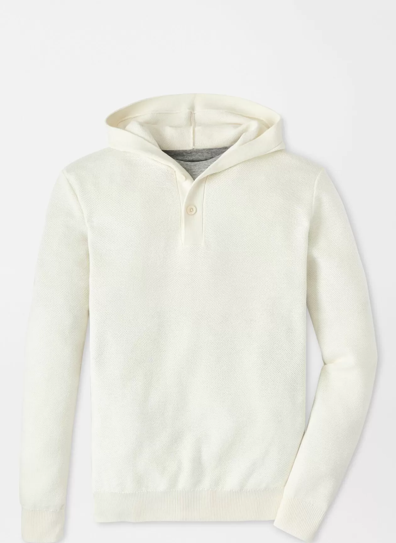 Peter Millar Hickory Henley Hoodie Sweater