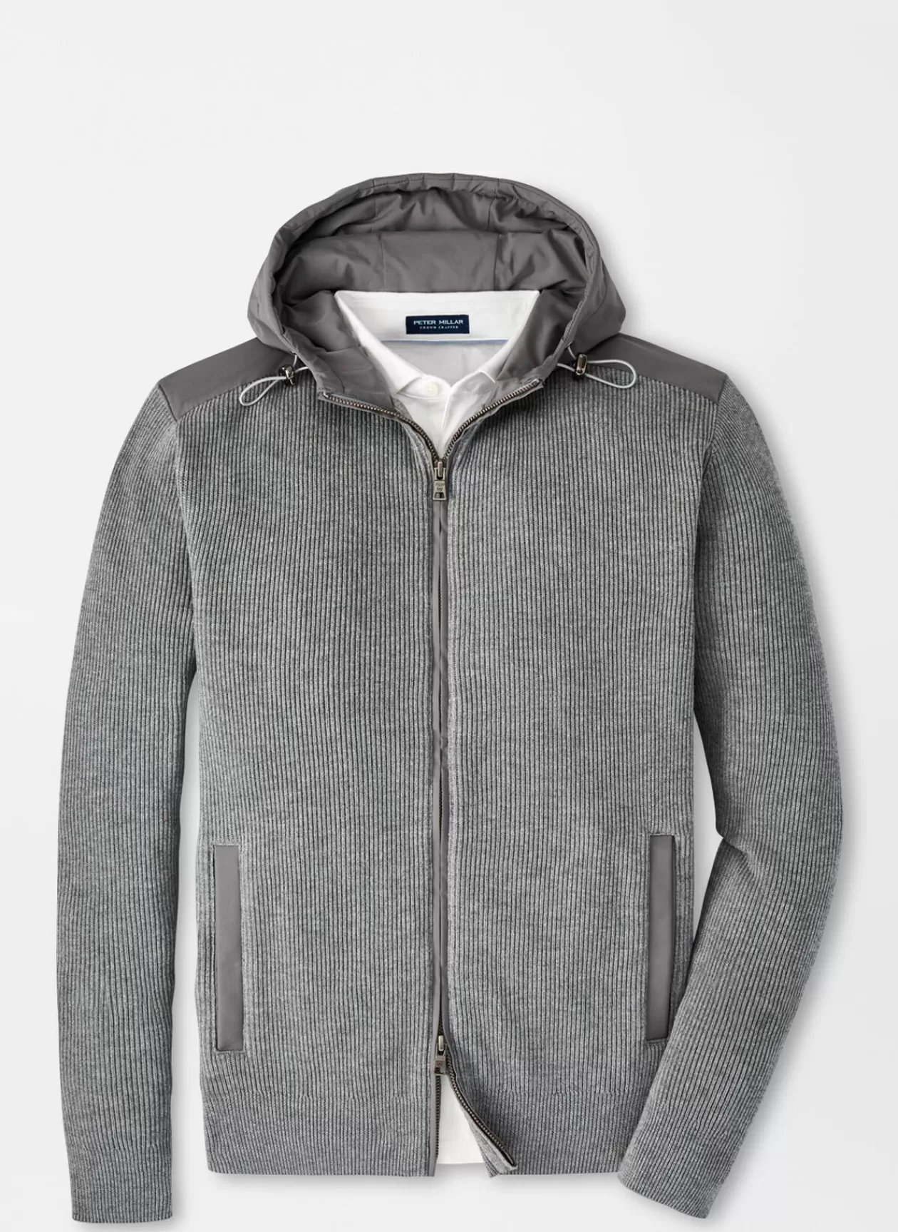 Peter Millar Holdridge Hybrid Full-Zip Cardigan