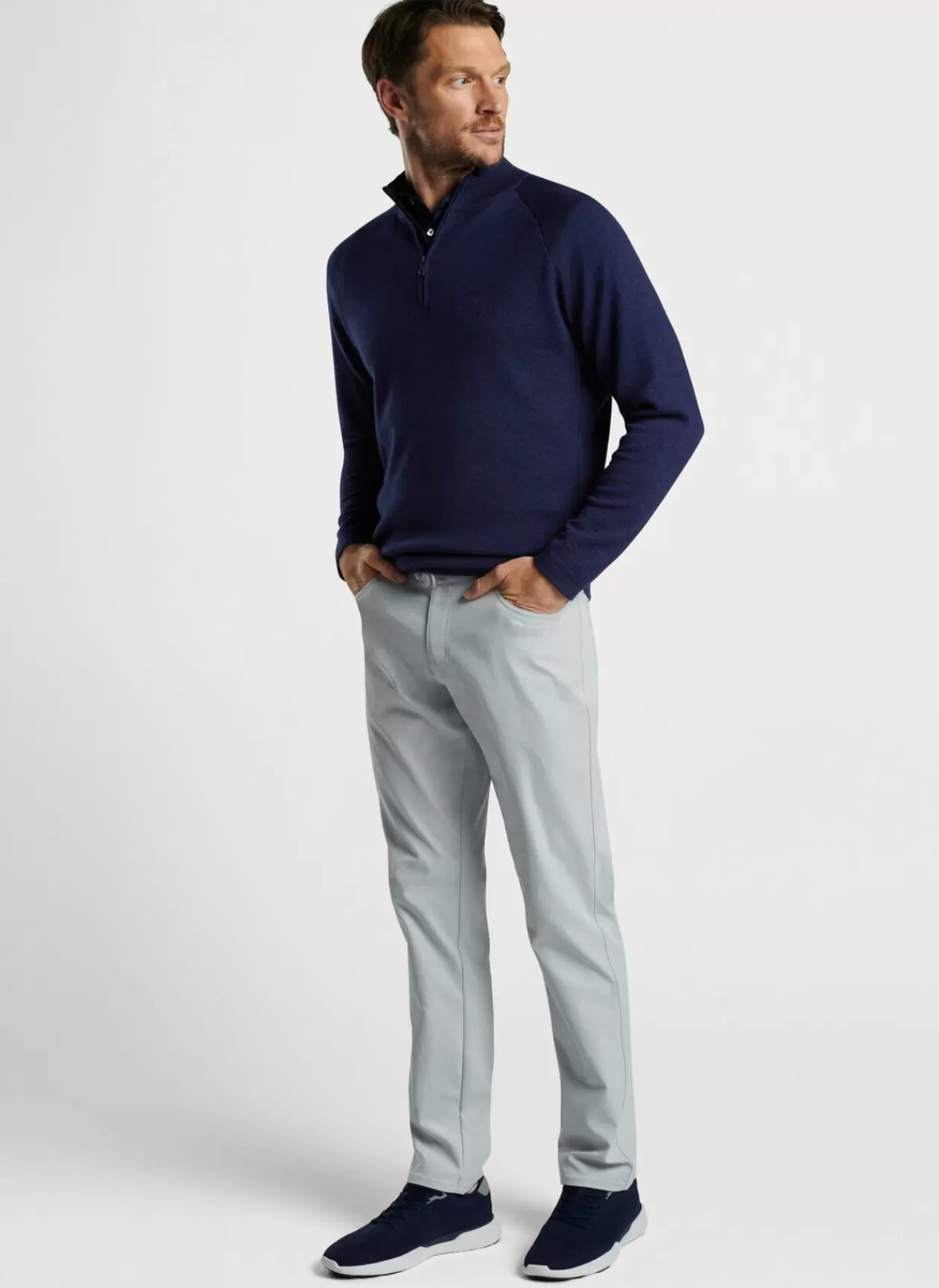 Peter Millar Holmes Quarter-Zip Sweater