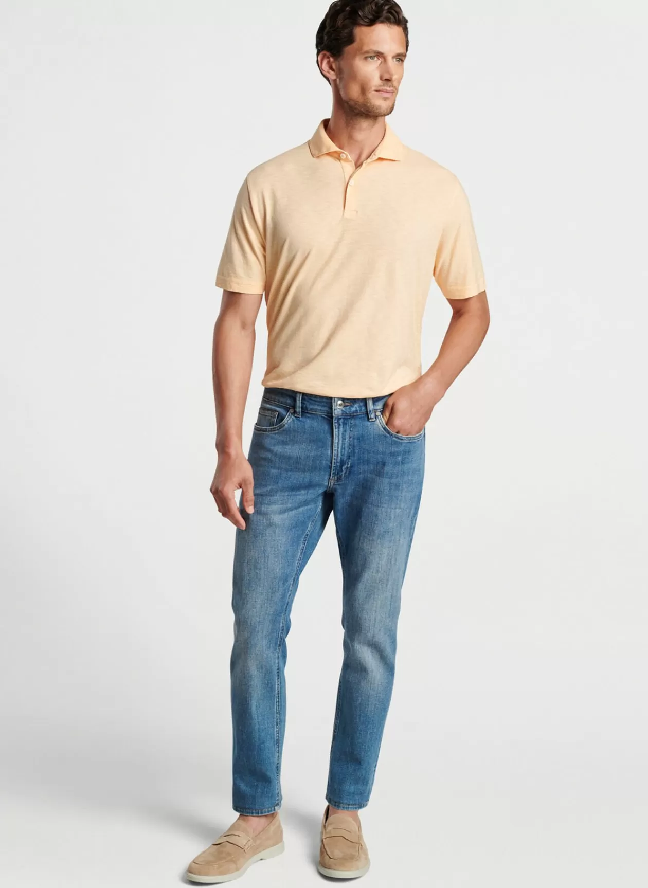 Peter Millar Journeyman Short Sleeve Polo