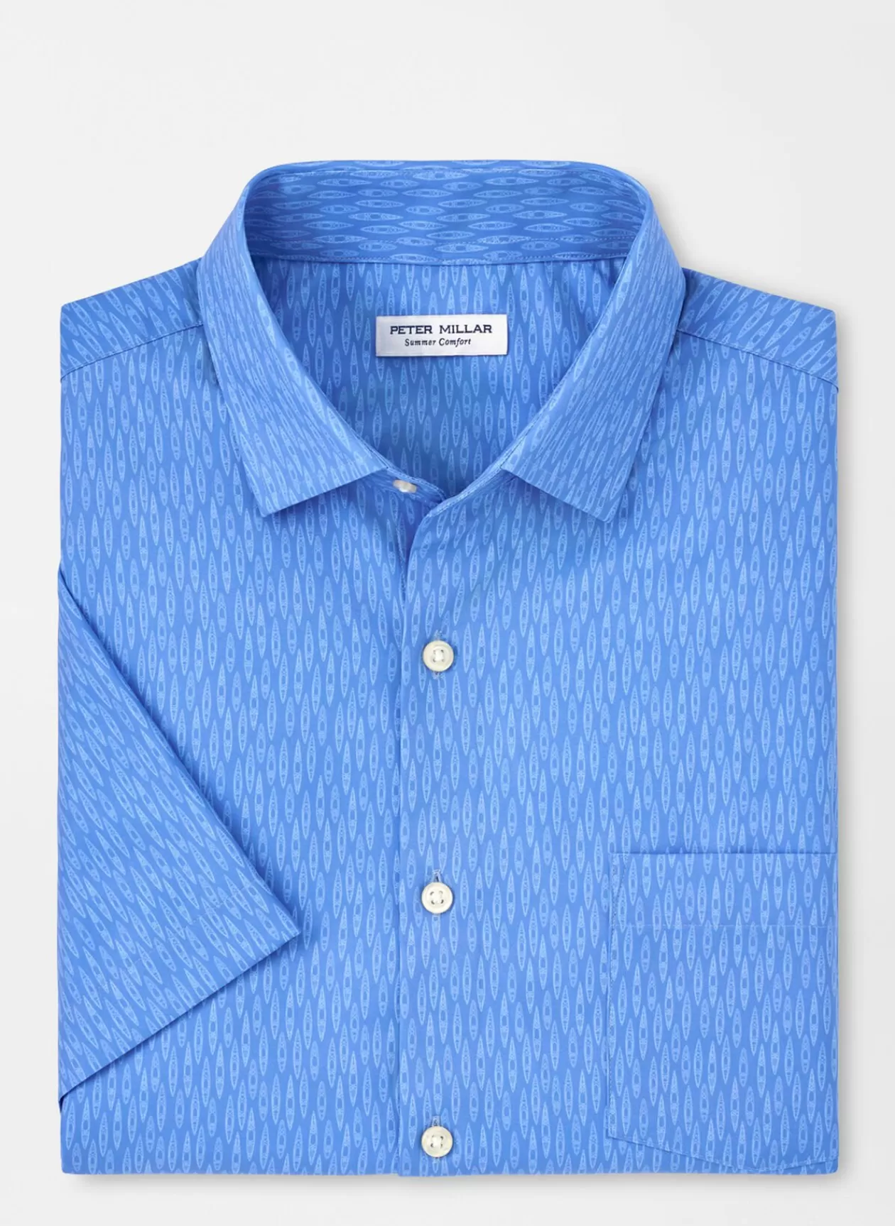 Peter Millar Kayaks Performance Poplin Sport Shirt