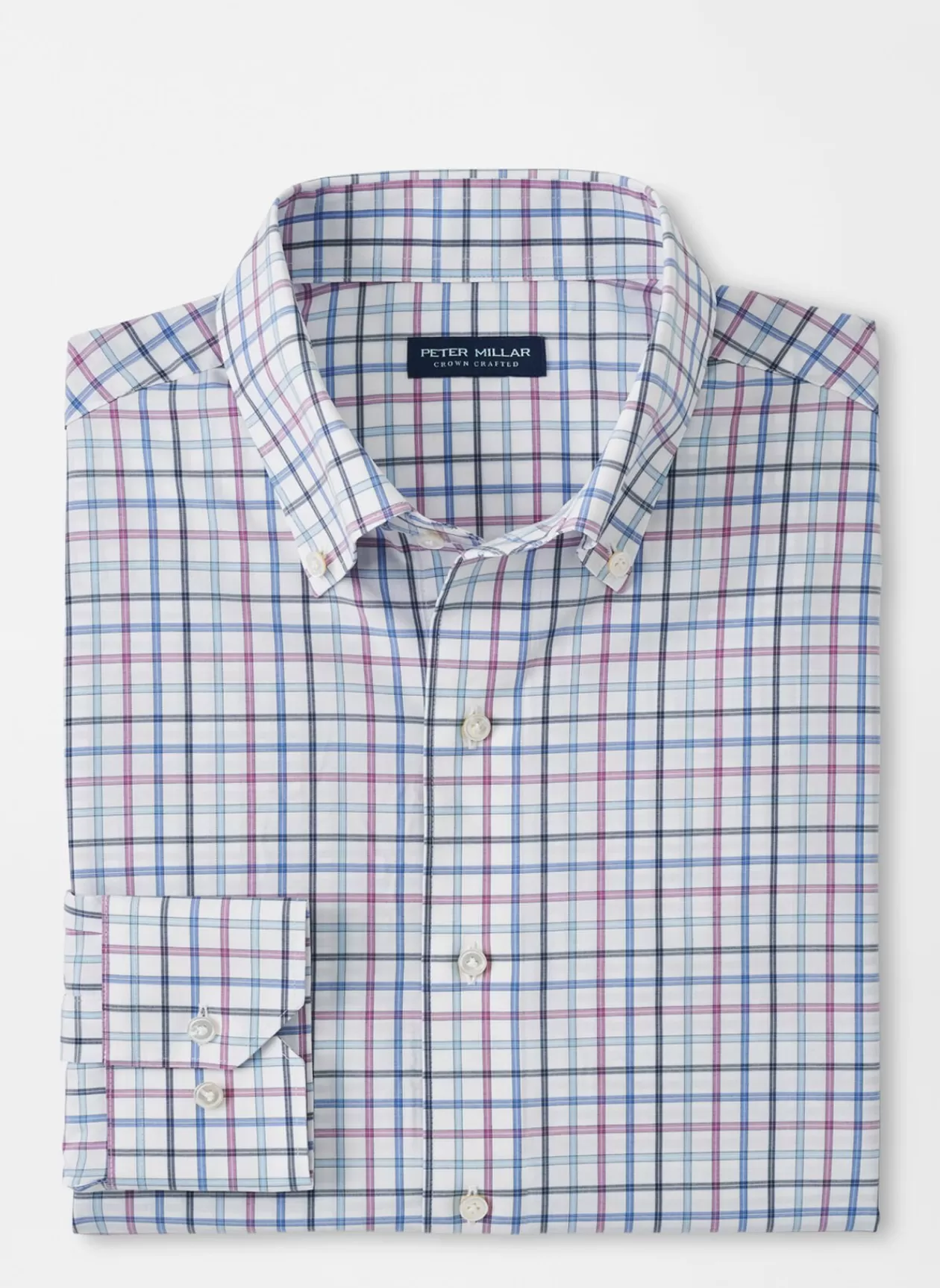 Peter Millar Kimball Performance Poplin Sport Shirt