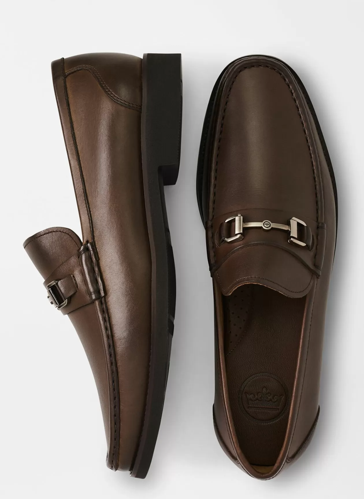 Peter Millar Leather Bit Loafer