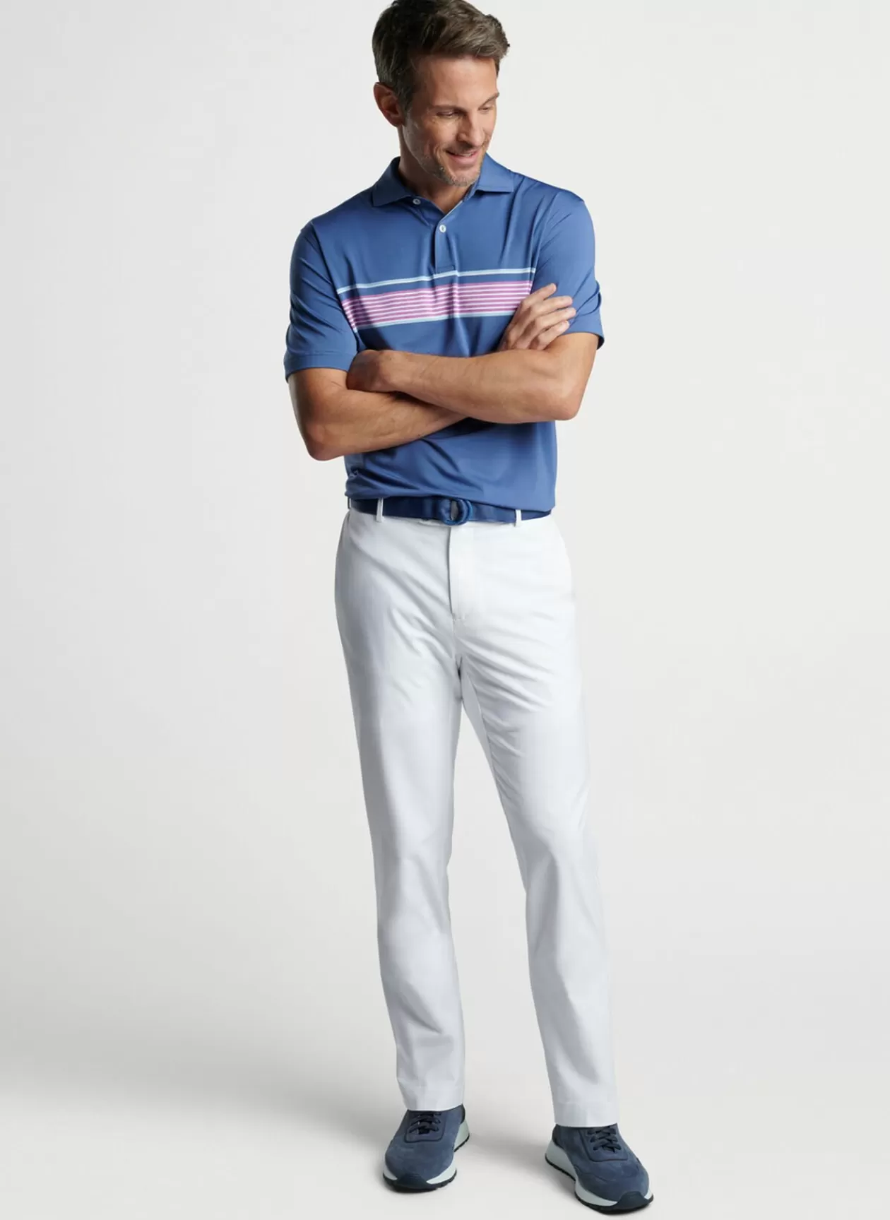 Peter Millar Ledger Performance Jersey Polo