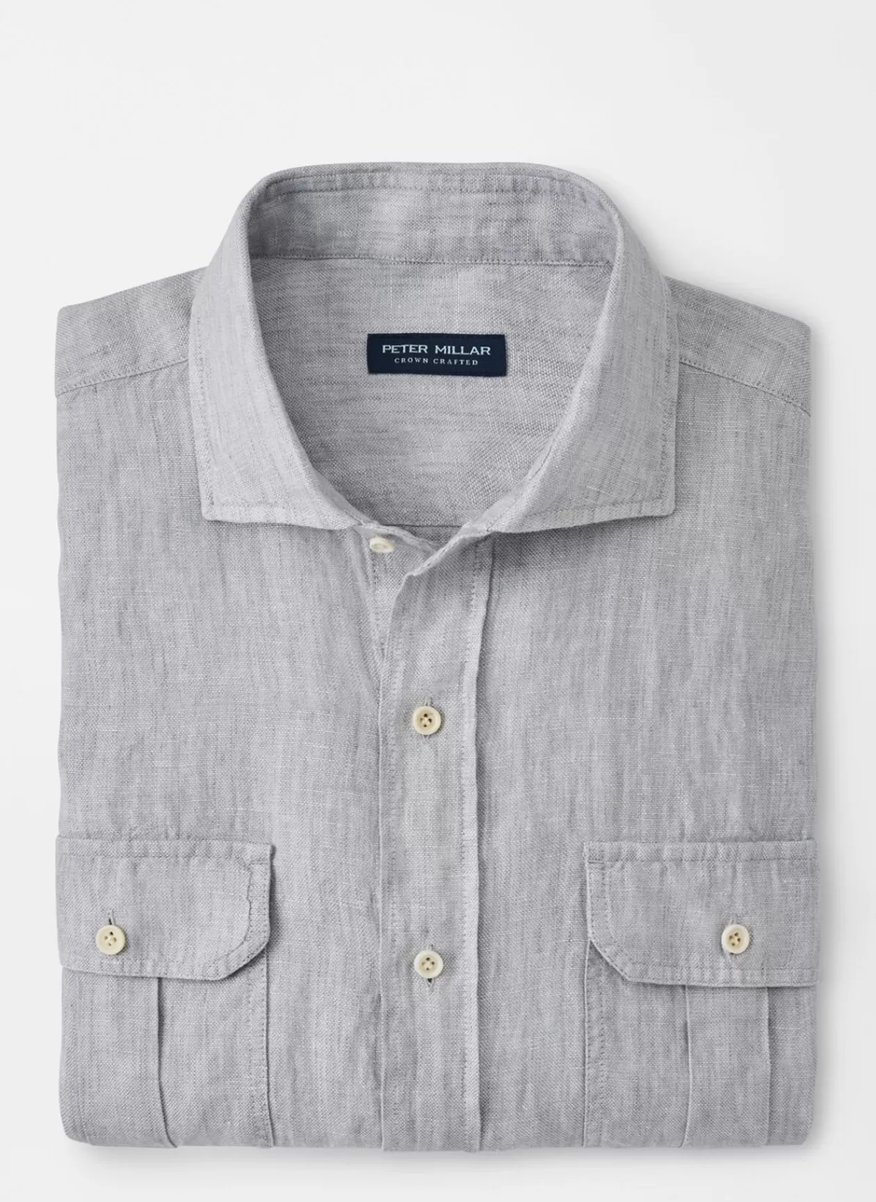 Peter Millar Lev Linen Sport Shirt