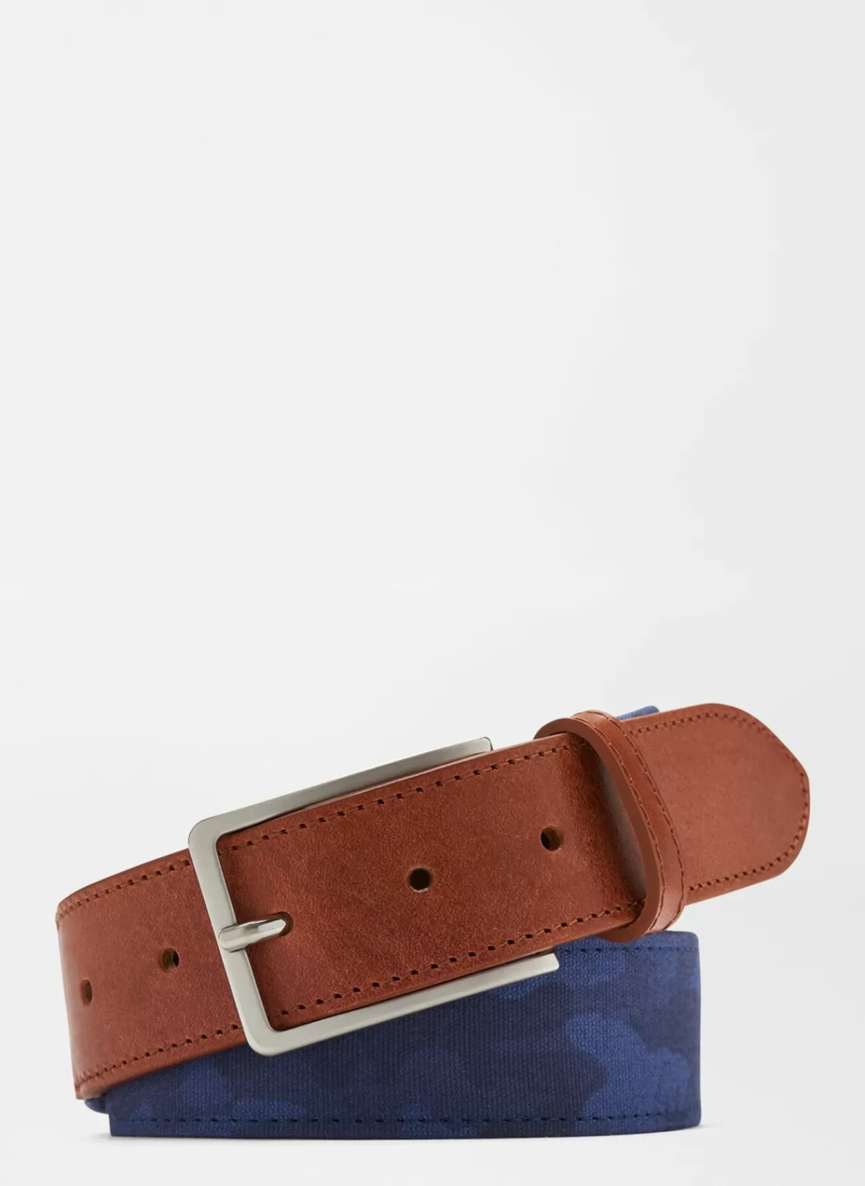 Peter Millar Linear Camo Printed Belt