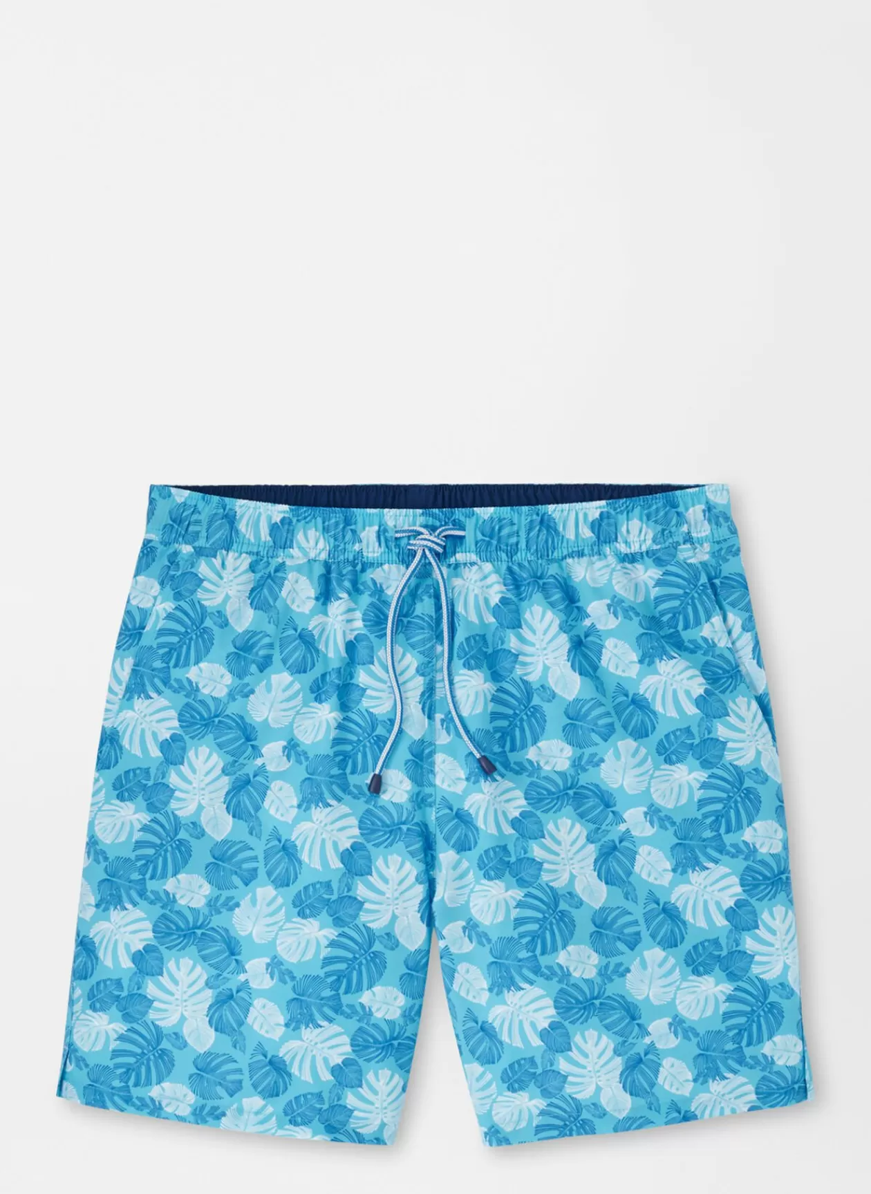 Peter Millar Linework Monstera Swim Trunk