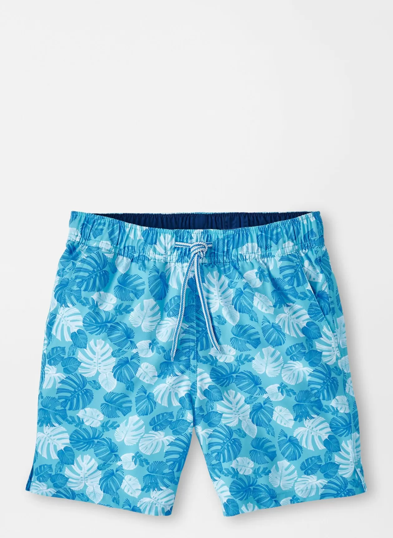 Peter Millar Linework Monstera Youth Swim Trunk