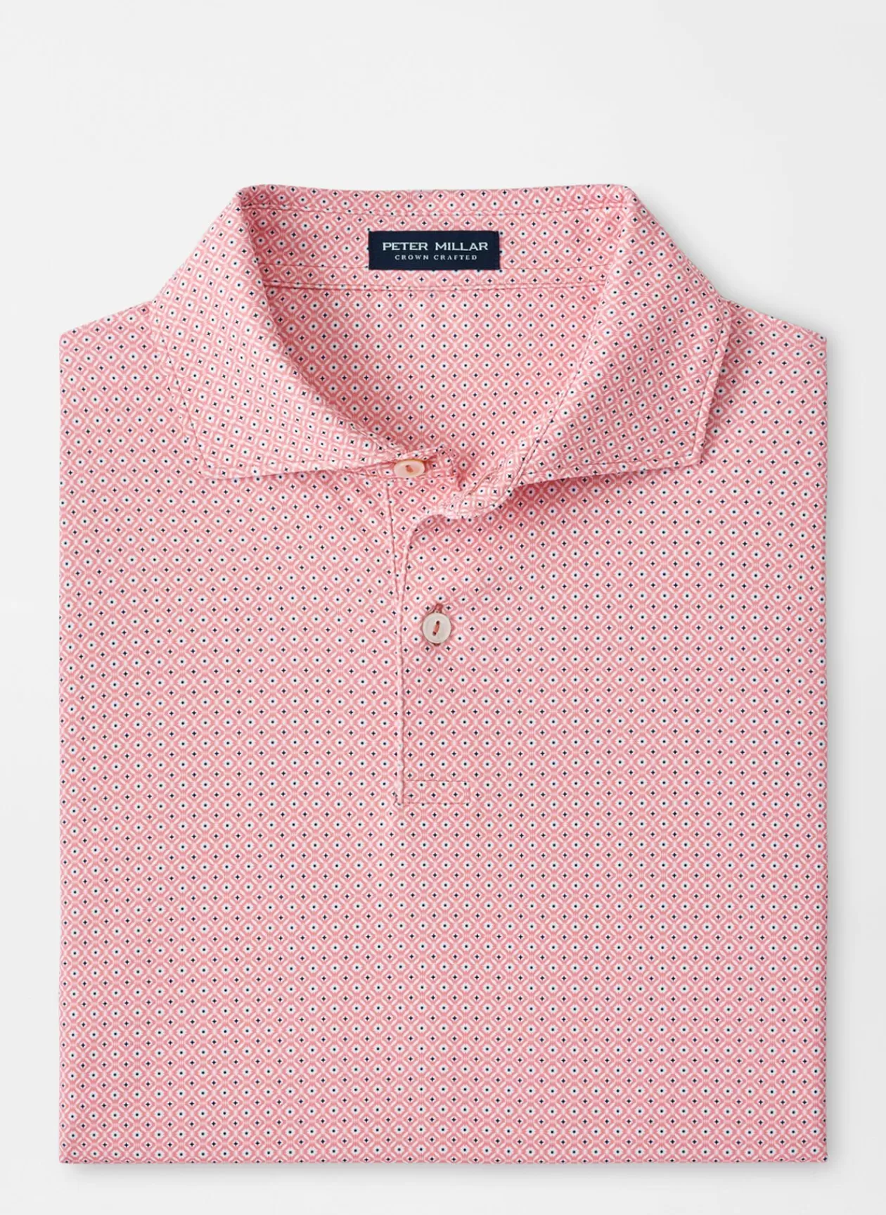 Peter Millar Lloyd Dot Geo Performance Jersey Polo