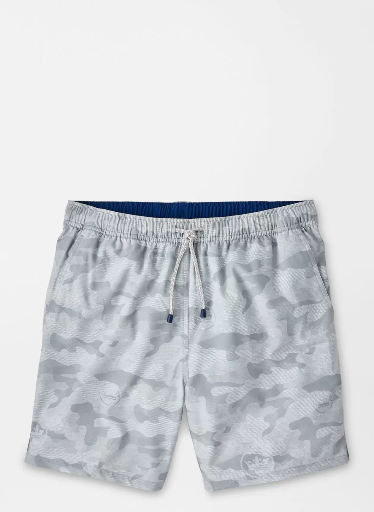 Peter Millar Logo Camo Swim Trunk