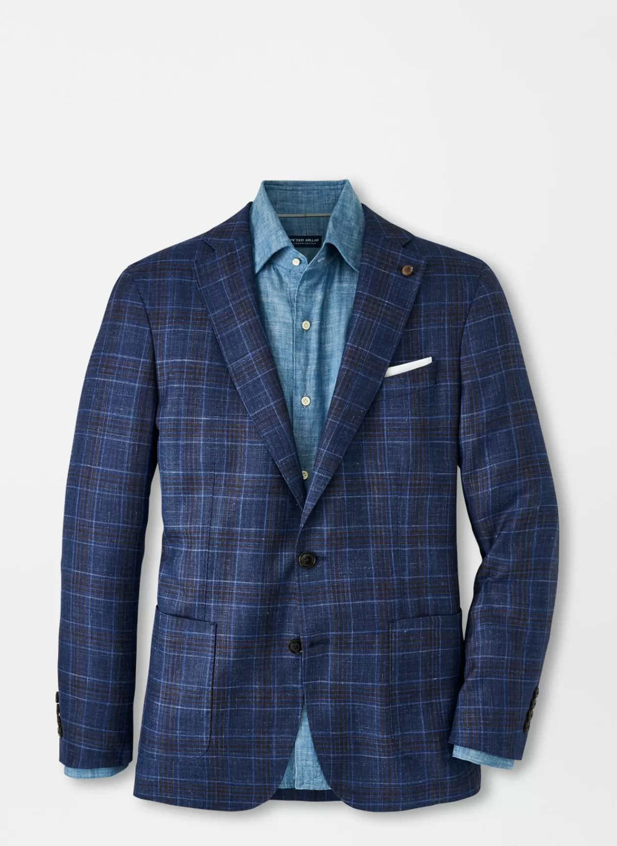 Peter Millar Lowell Plaid Soft Jacket