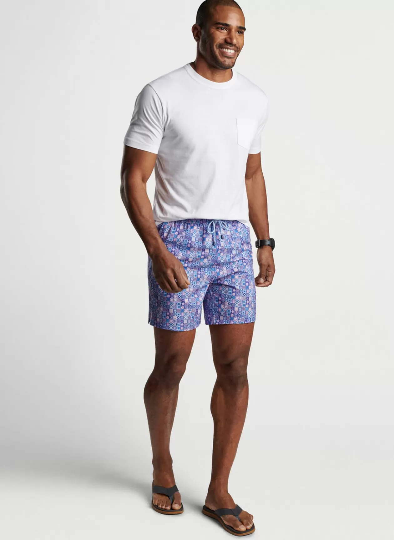 Peter Millar Mosaic Madness Swim Trunk