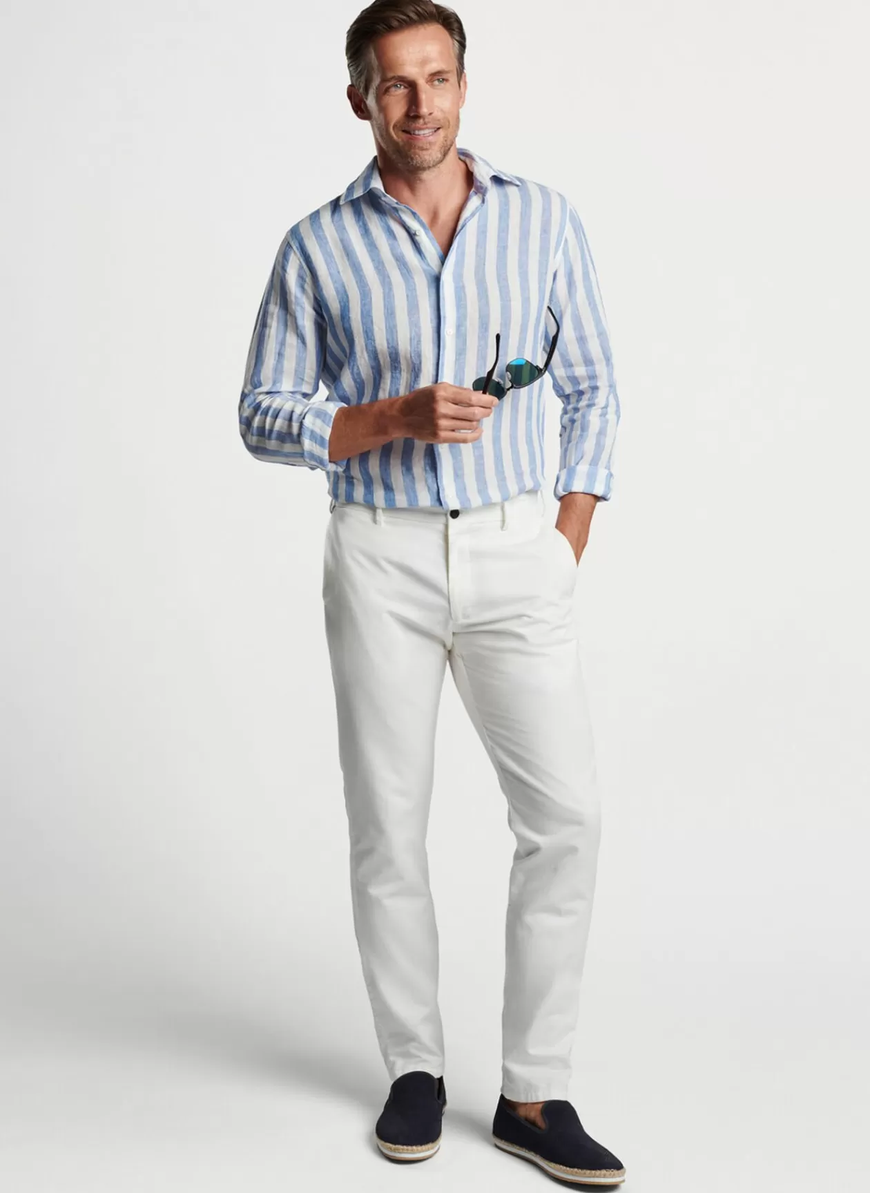 Peter Millar Nils Linen Sport Shirt