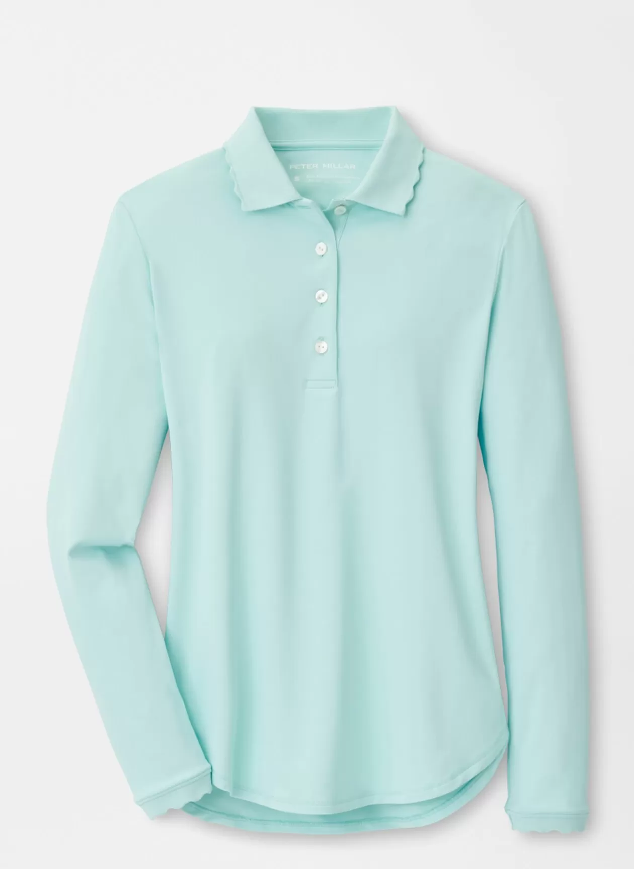 Peter Millar Opal Long-Sleeve Stretch Jersey Polo