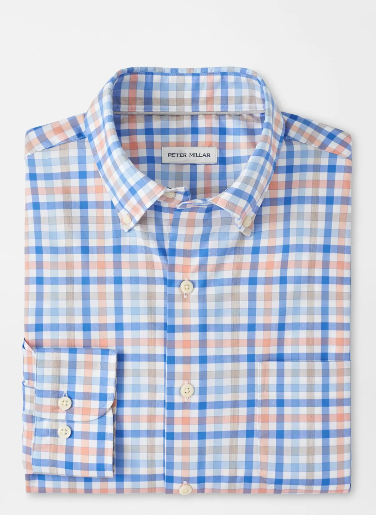 Peter Millar Orin Cotton-Stretch Sport Shirt