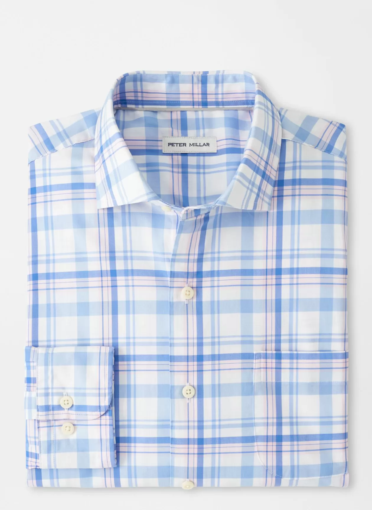 Peter Millar Payson Cotton-Stretch Sport Shirt