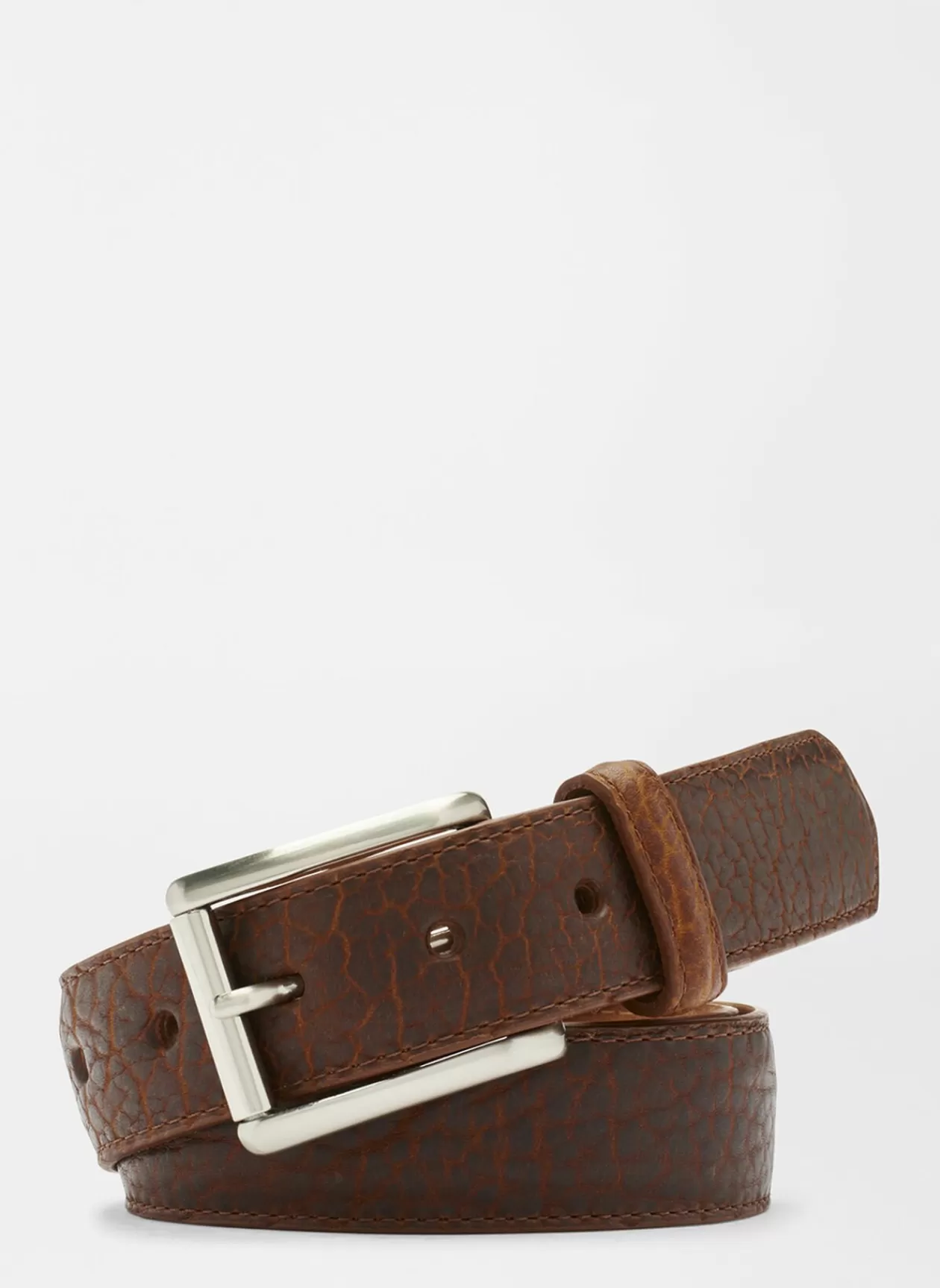 Peter Millar Pebble Bison Belt