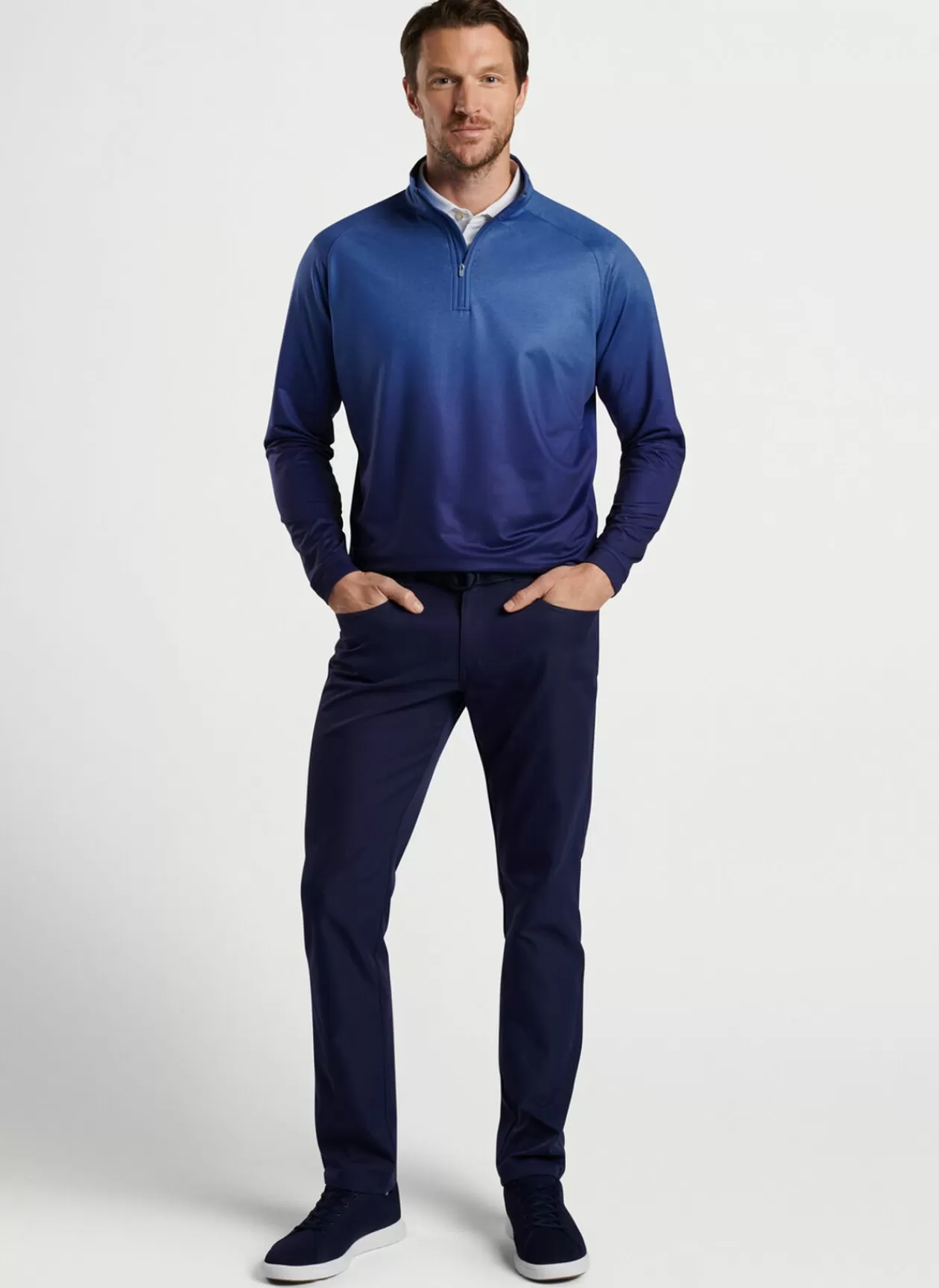 Peter Millar Perth Ombre Performance Quarter-Zip