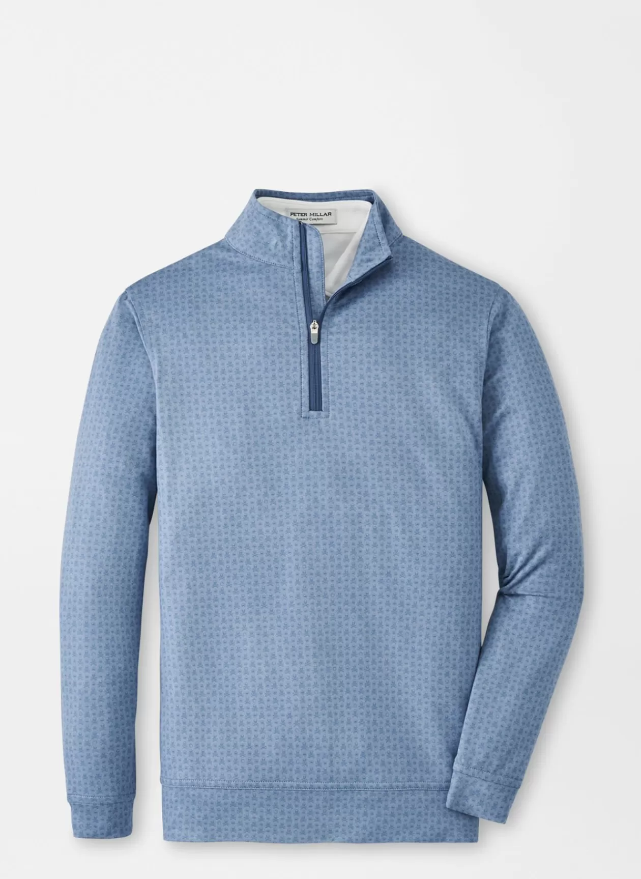 Peter Millar Perth Youth Skull In One Performance Quarter-Zip