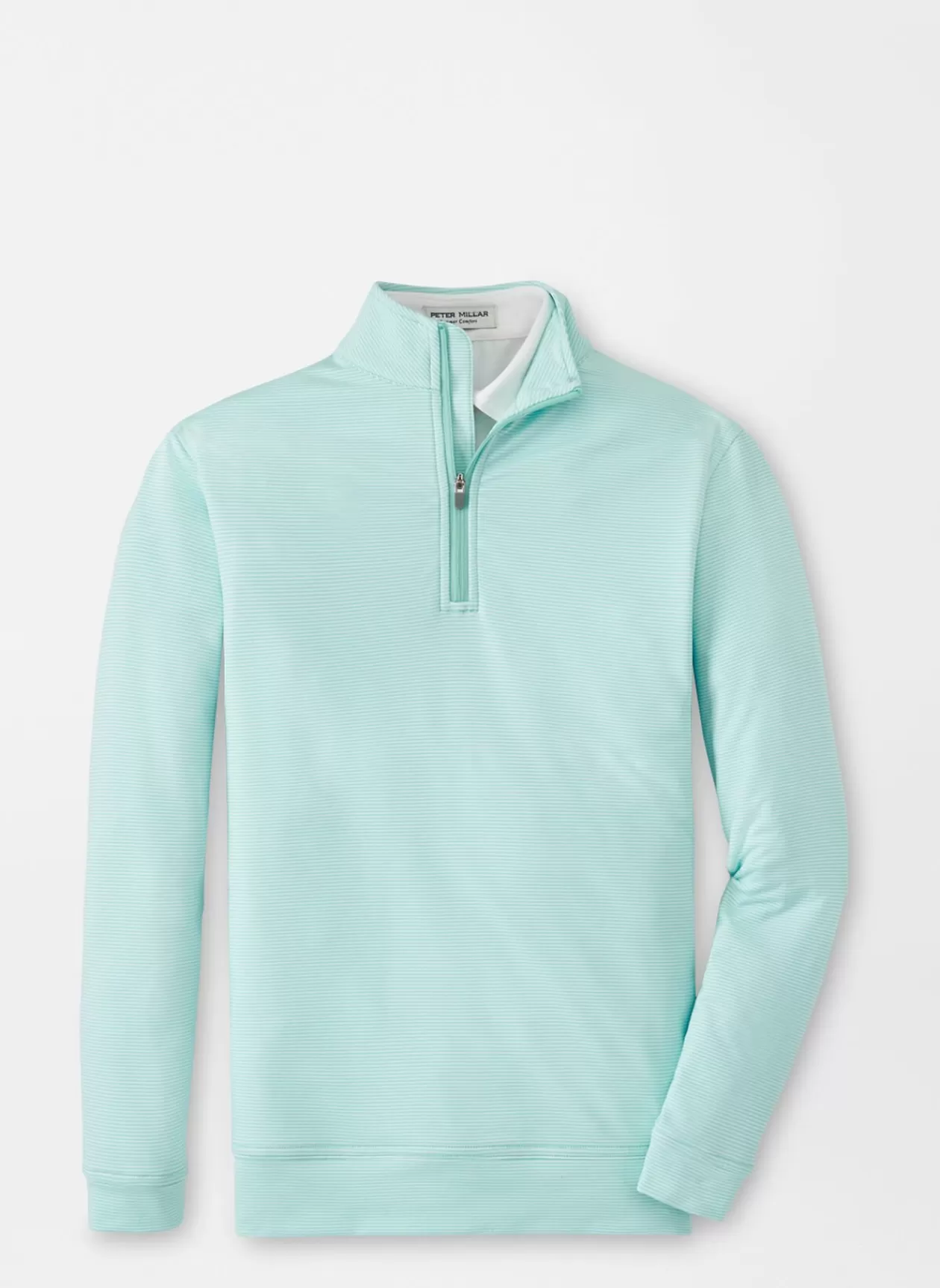 Peter Millar Perth Youth Sugar Stripe Performance Quarter-Zip