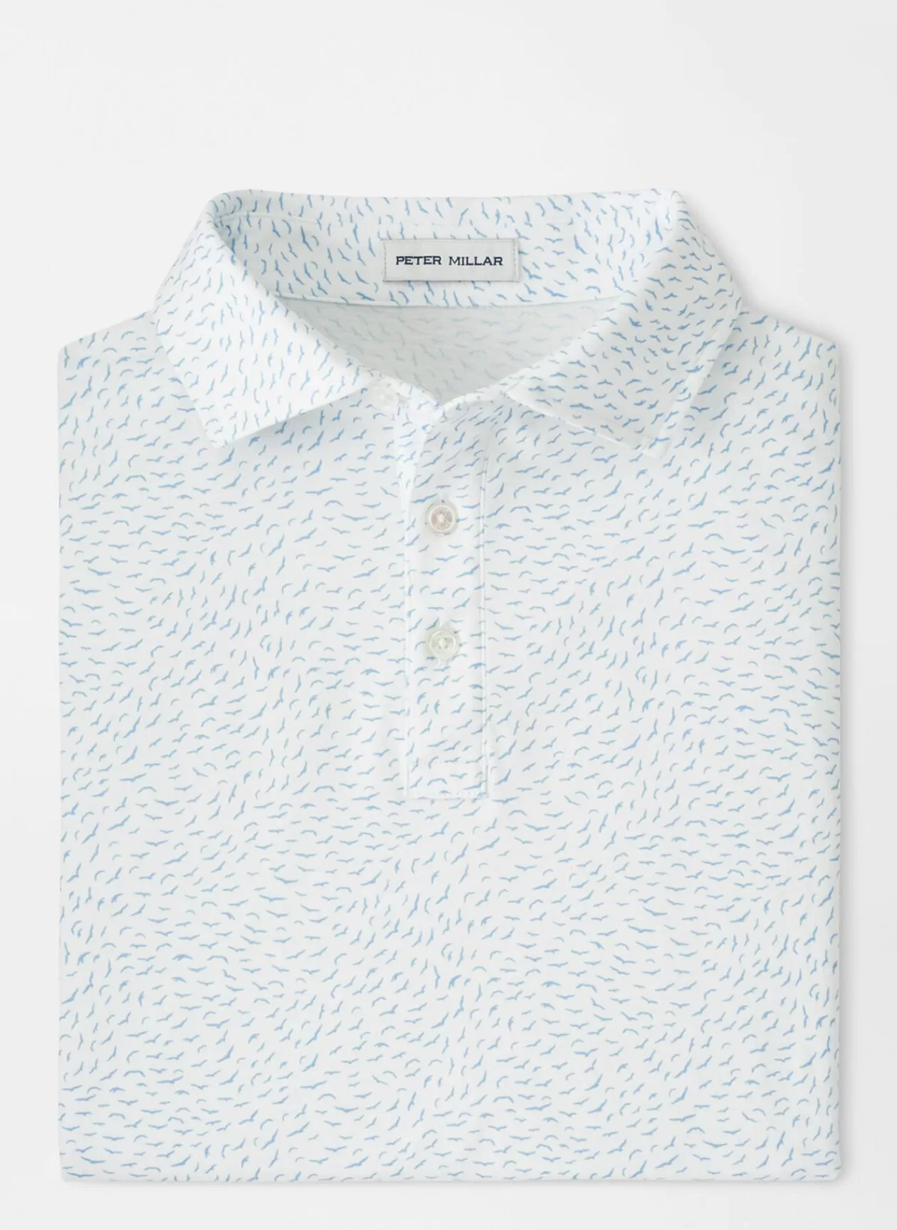 Peter Millar Pilot Mill Air Traffic Short-Sleeve Polo