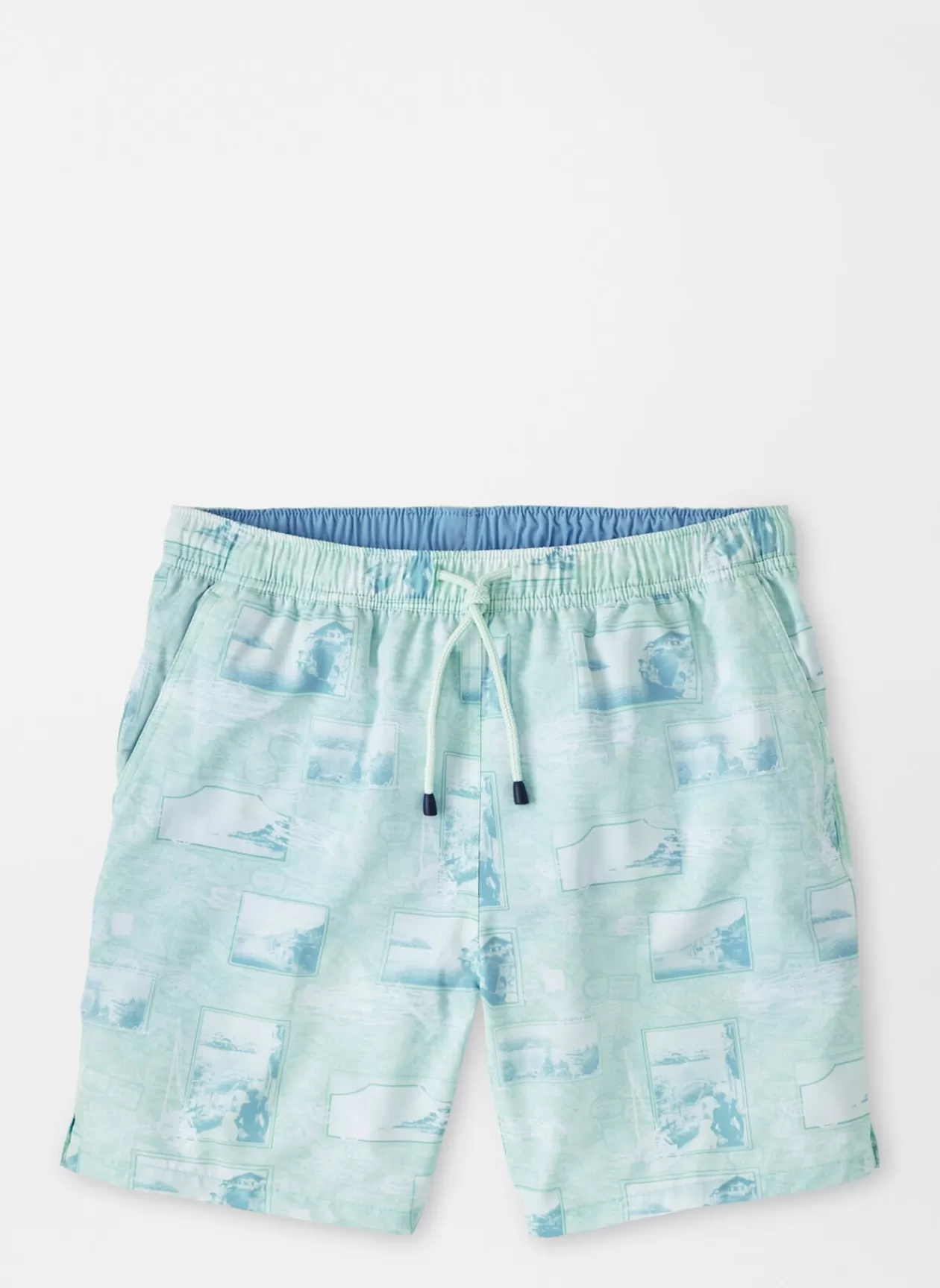 Peter Millar Postcards From Italy Swim Trunk