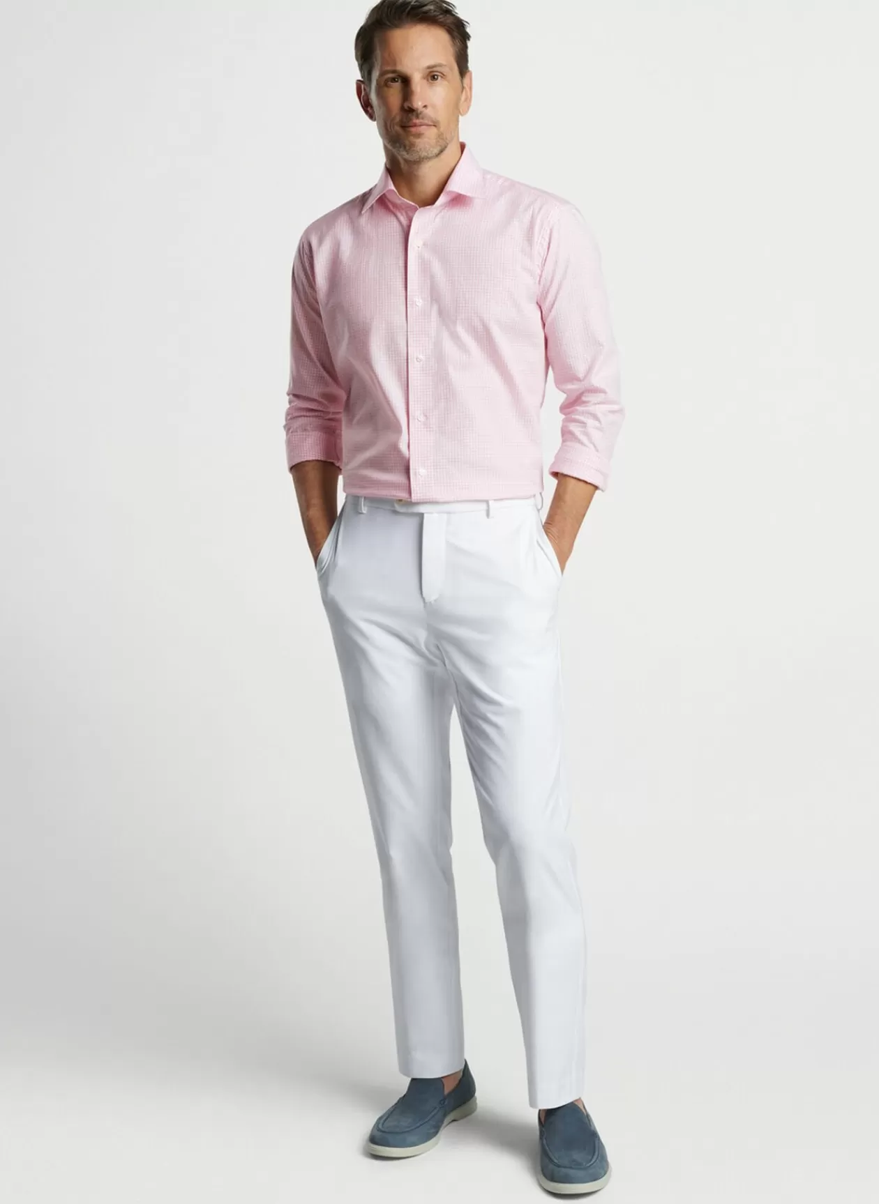 Peter Millar Renato Cotton Sport Shirt