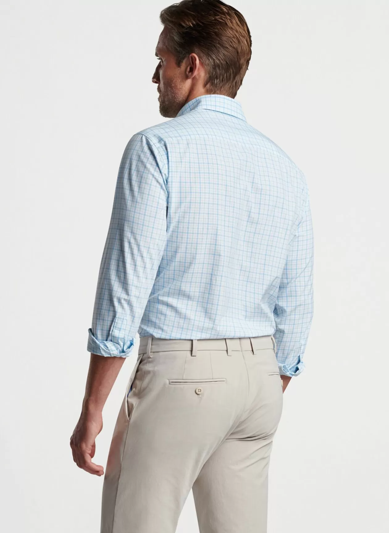 Peter Millar Rollins Performance Poplin Sport Shirt