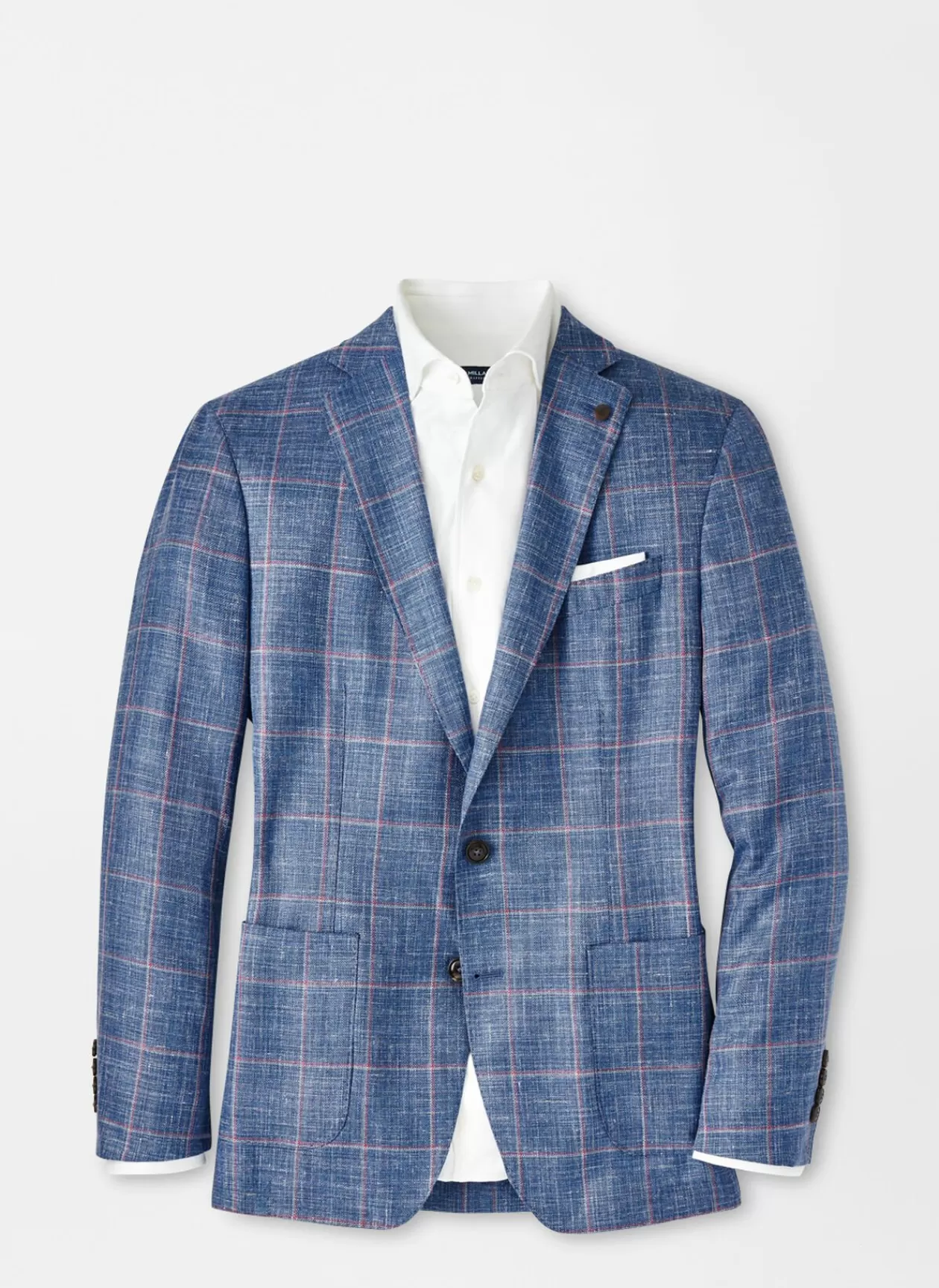 Peter Millar Roseville Windowpane Soft Jacket