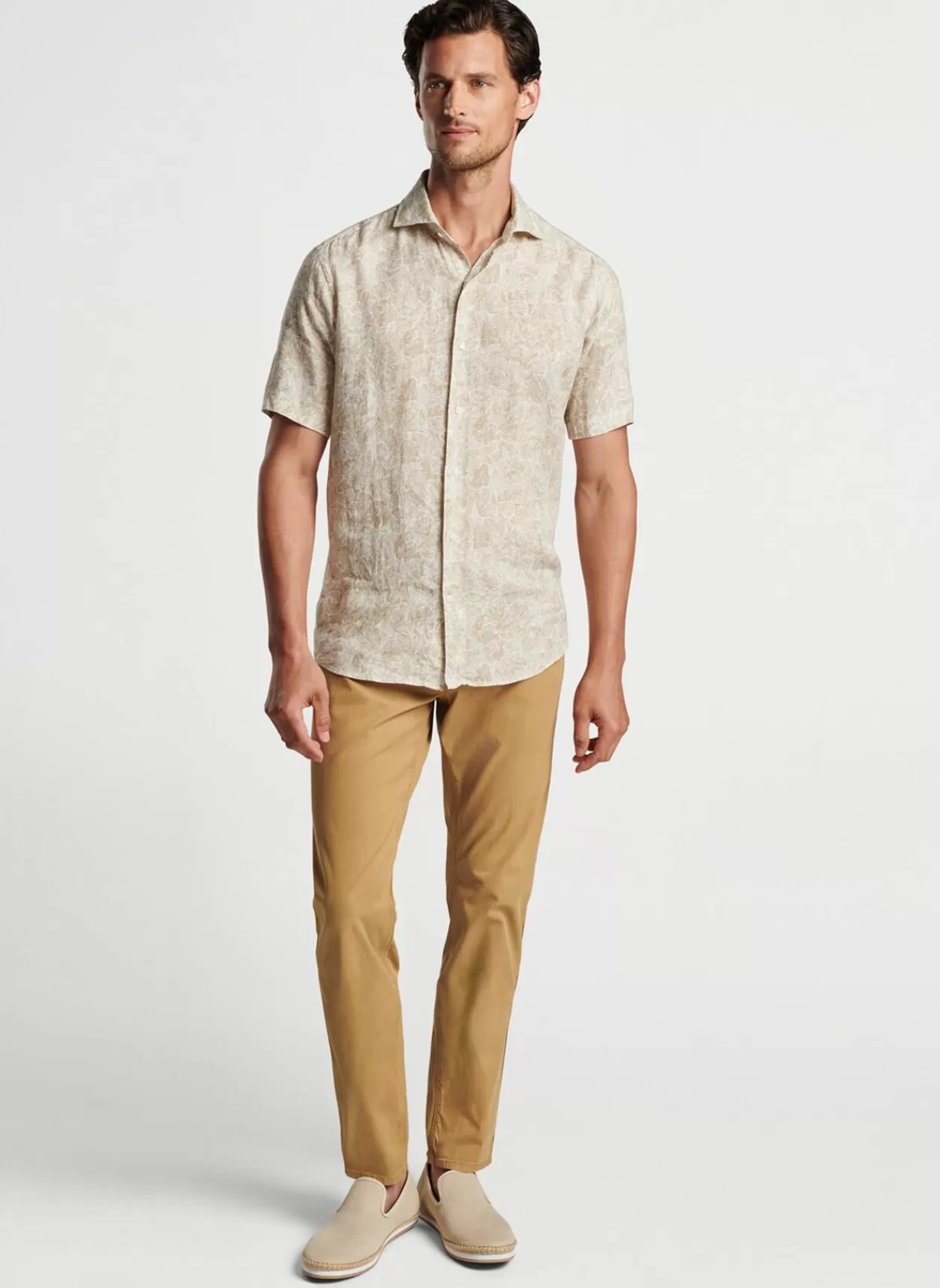 Peter Millar Sacha Linen Sport Shirt