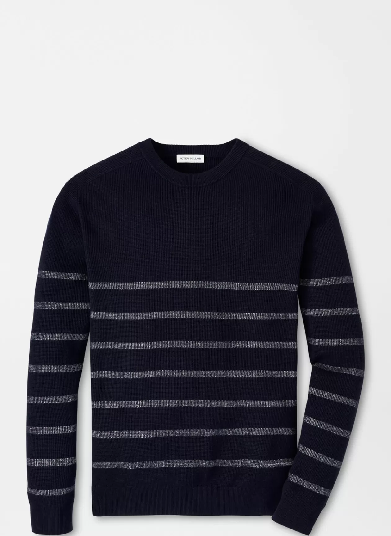 Peter Millar Sampson Striped Crewneck Sweater