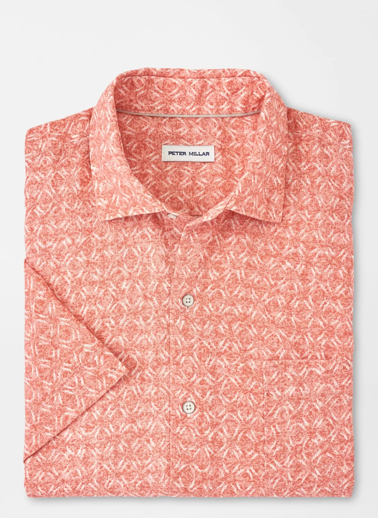 Peter Millar Sandblast Linen Sport Shirt