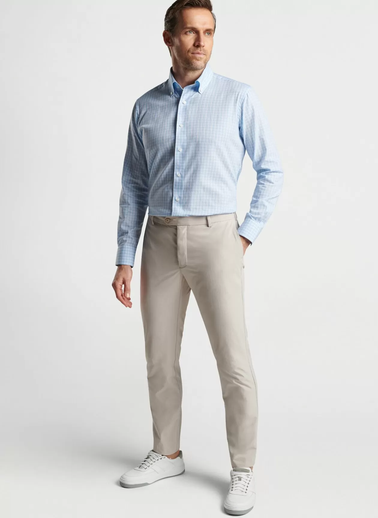 Peter Millar Seawell Cotton Sport Shirt