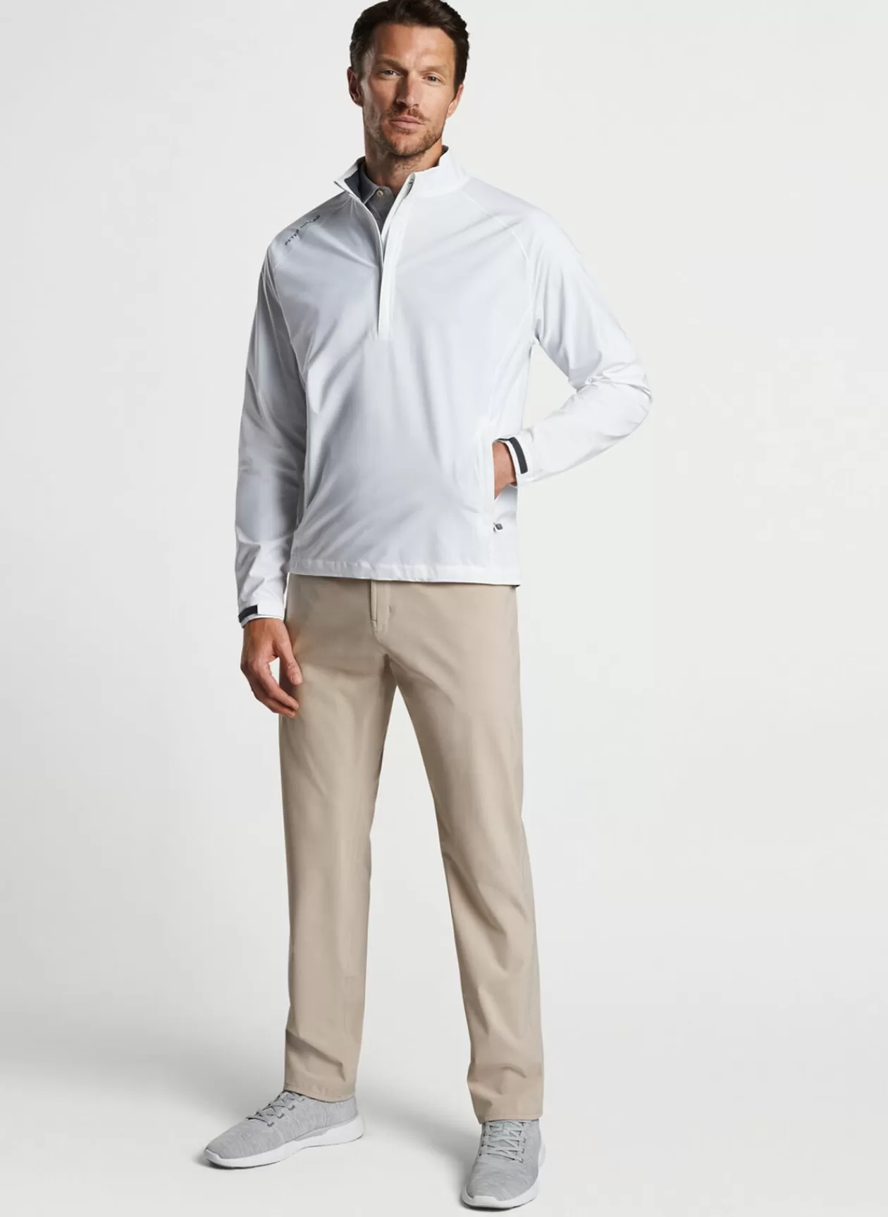 Peter Millar Shield Half-Zip Rain Shell