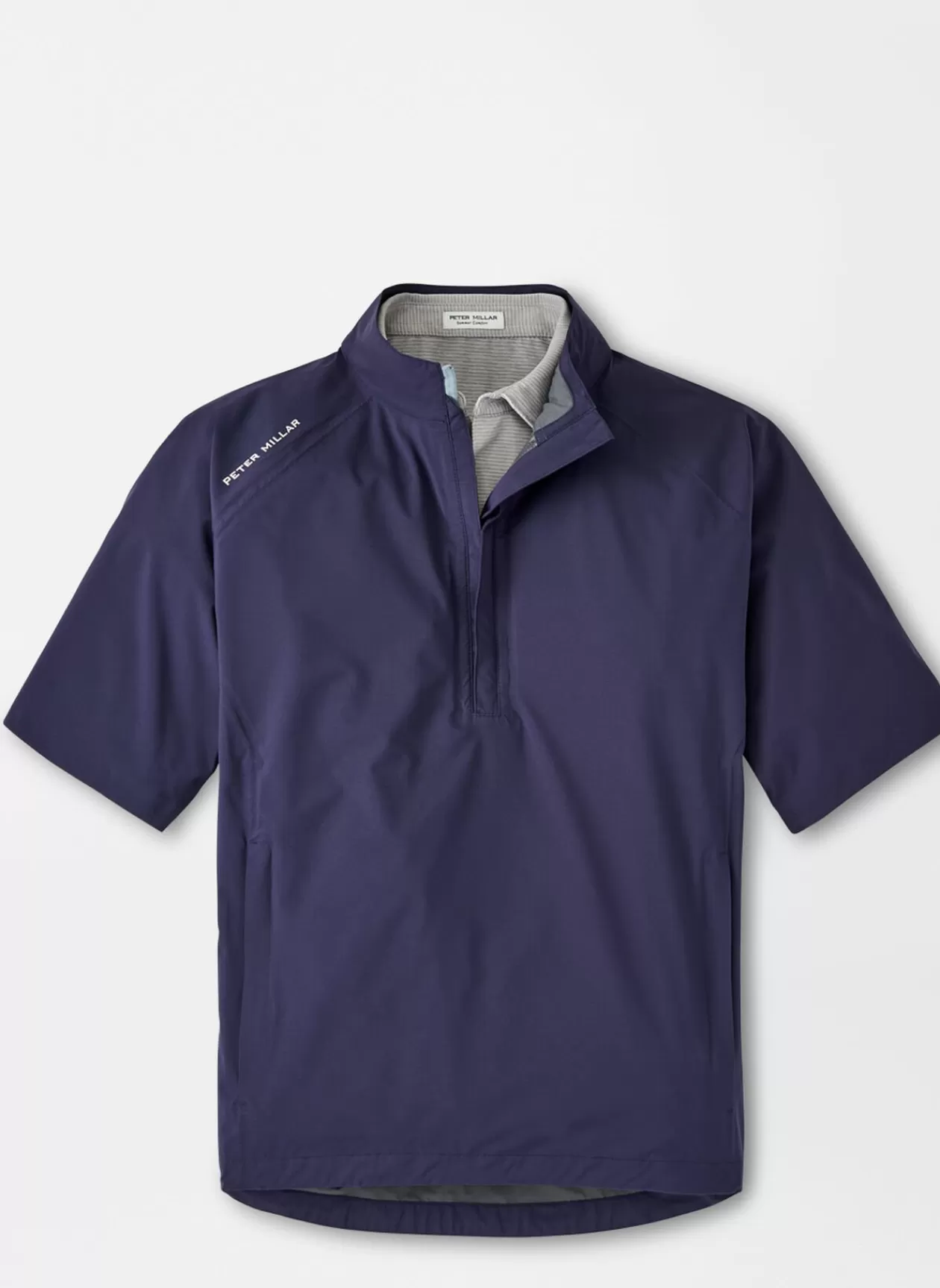 Peter Millar Shield Short-Sleeve Rain Shell