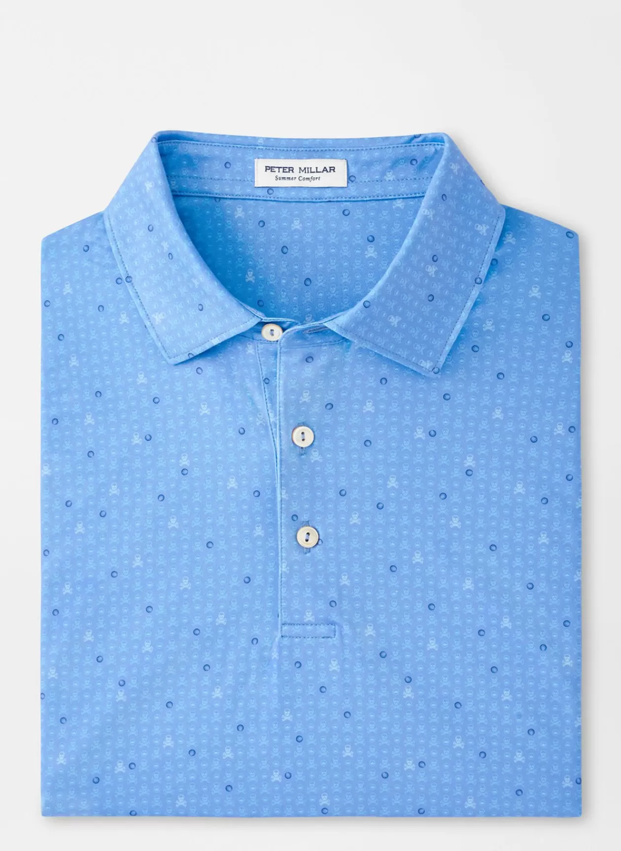 Peter Millar Skull In One Performance Jersey Polo