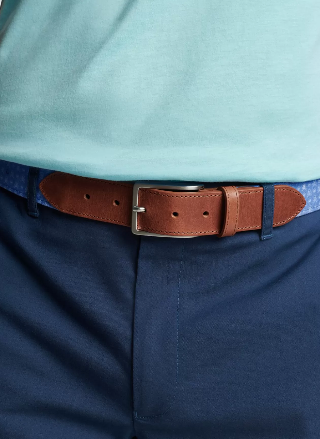 Peter Millar Skull In One Printed Belt