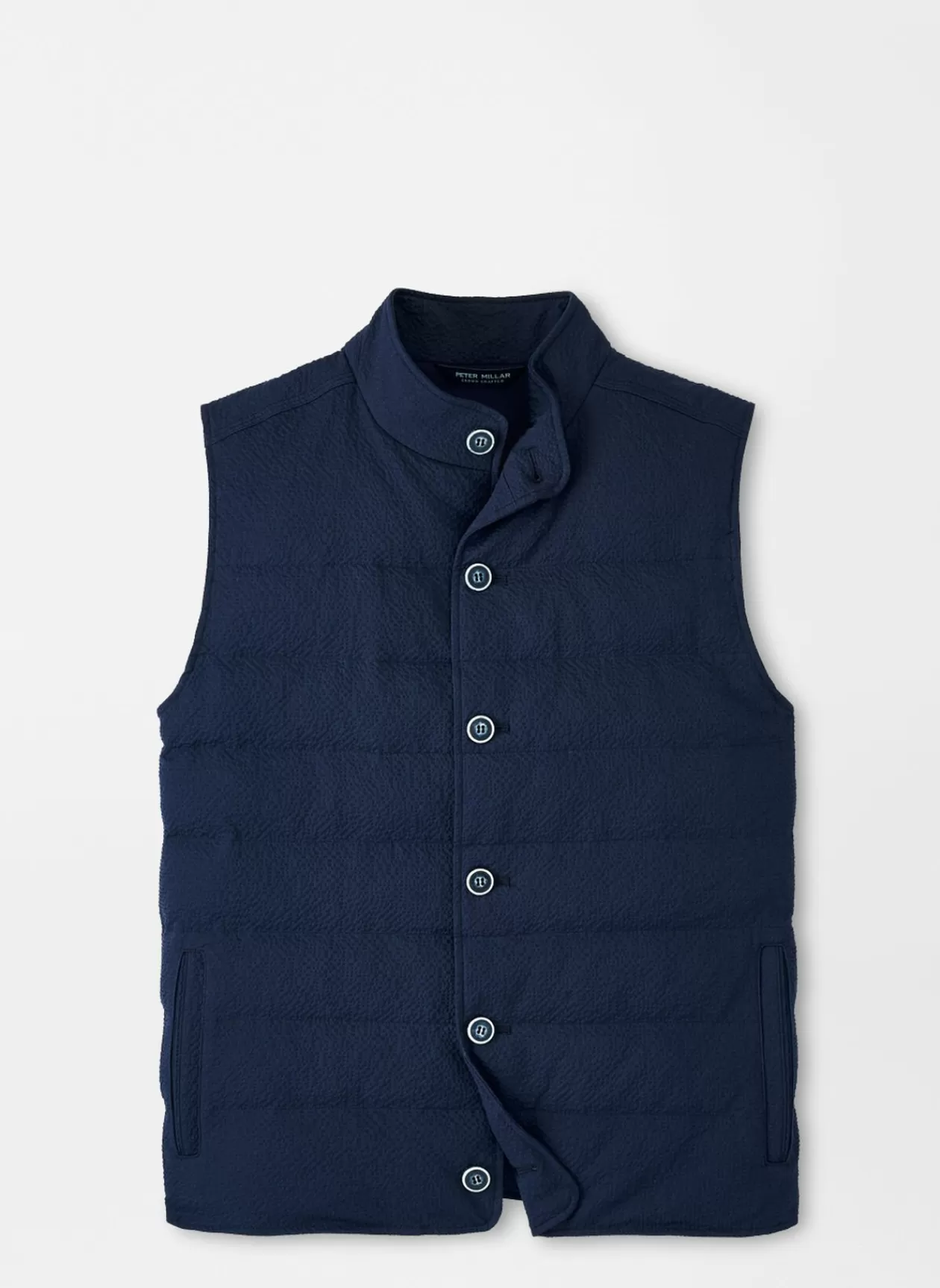 Peter Millar Smith Seersucker Vest