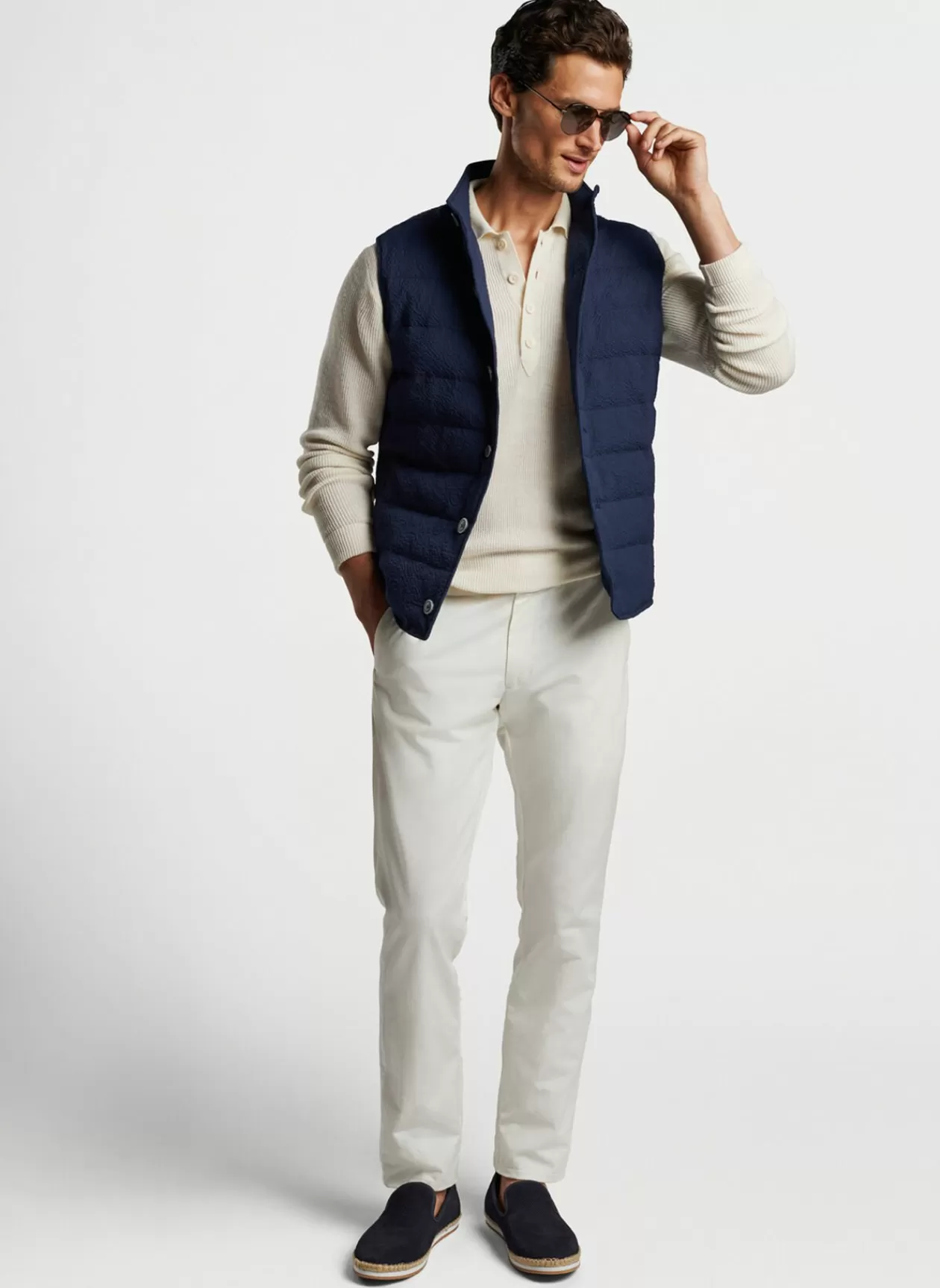 Peter Millar Smith Seersucker Vest