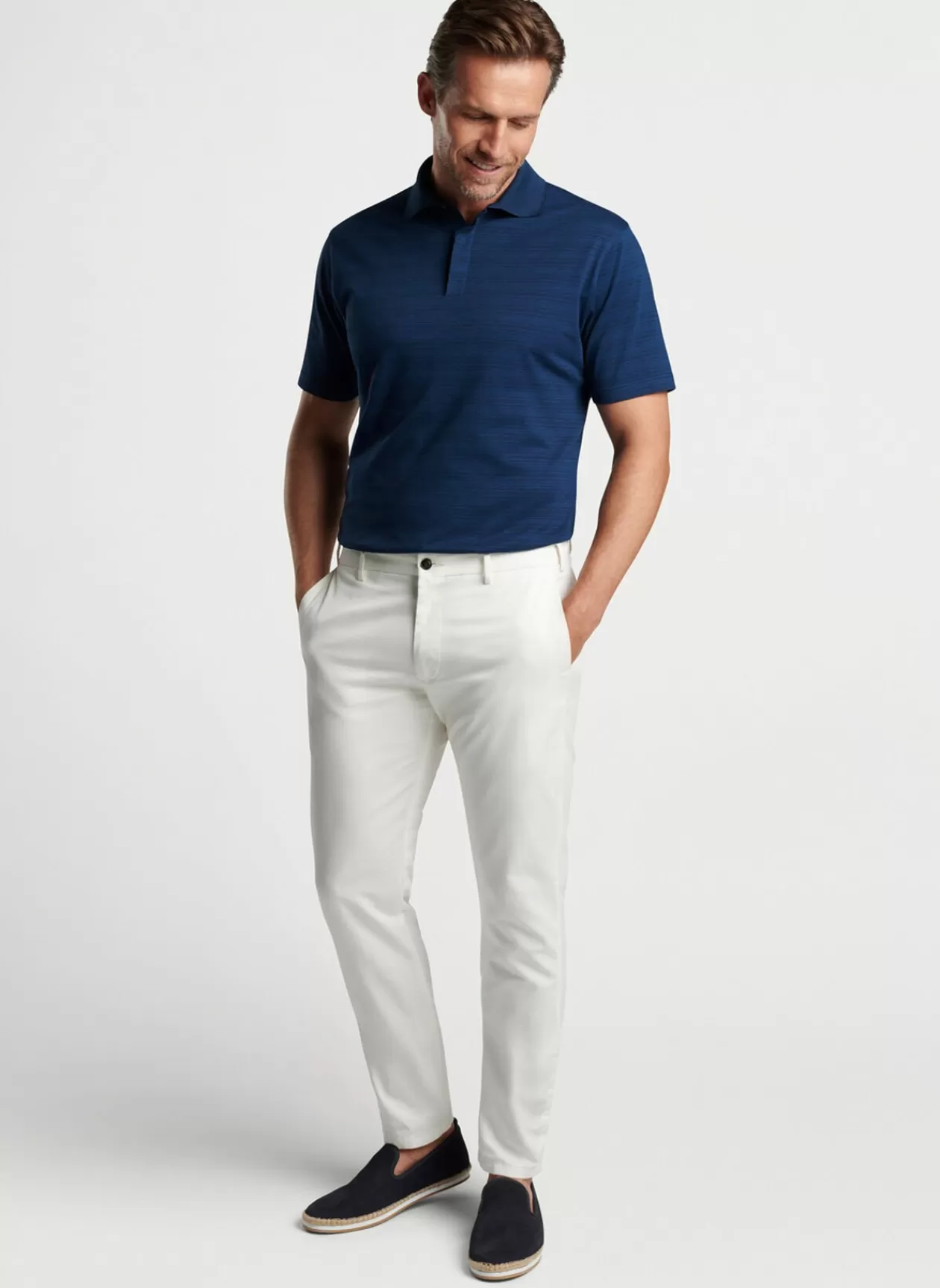 Peter Millar Somerset Flat-Front Pant