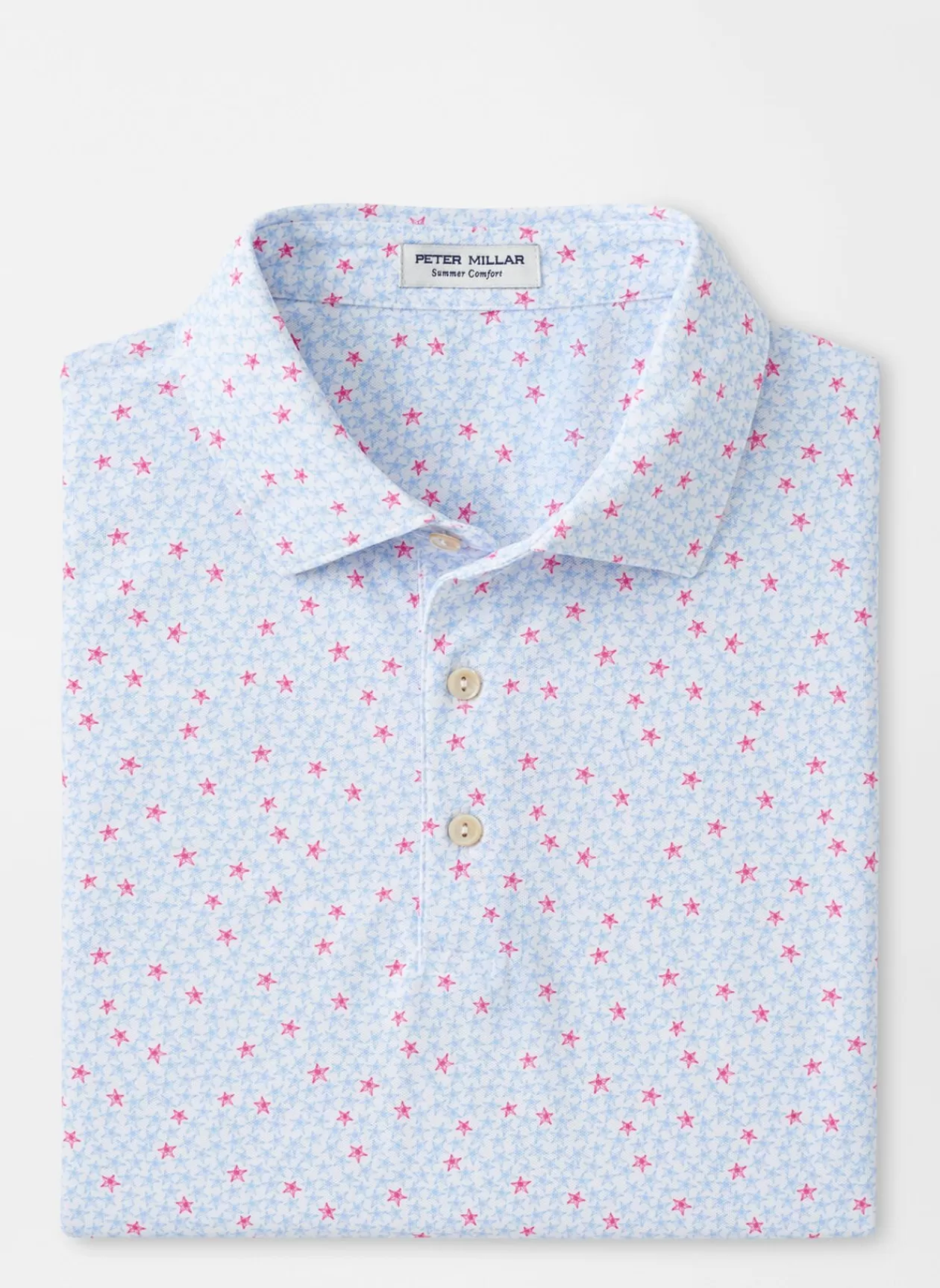 Peter Millar Starfish Performance Mesh Polo