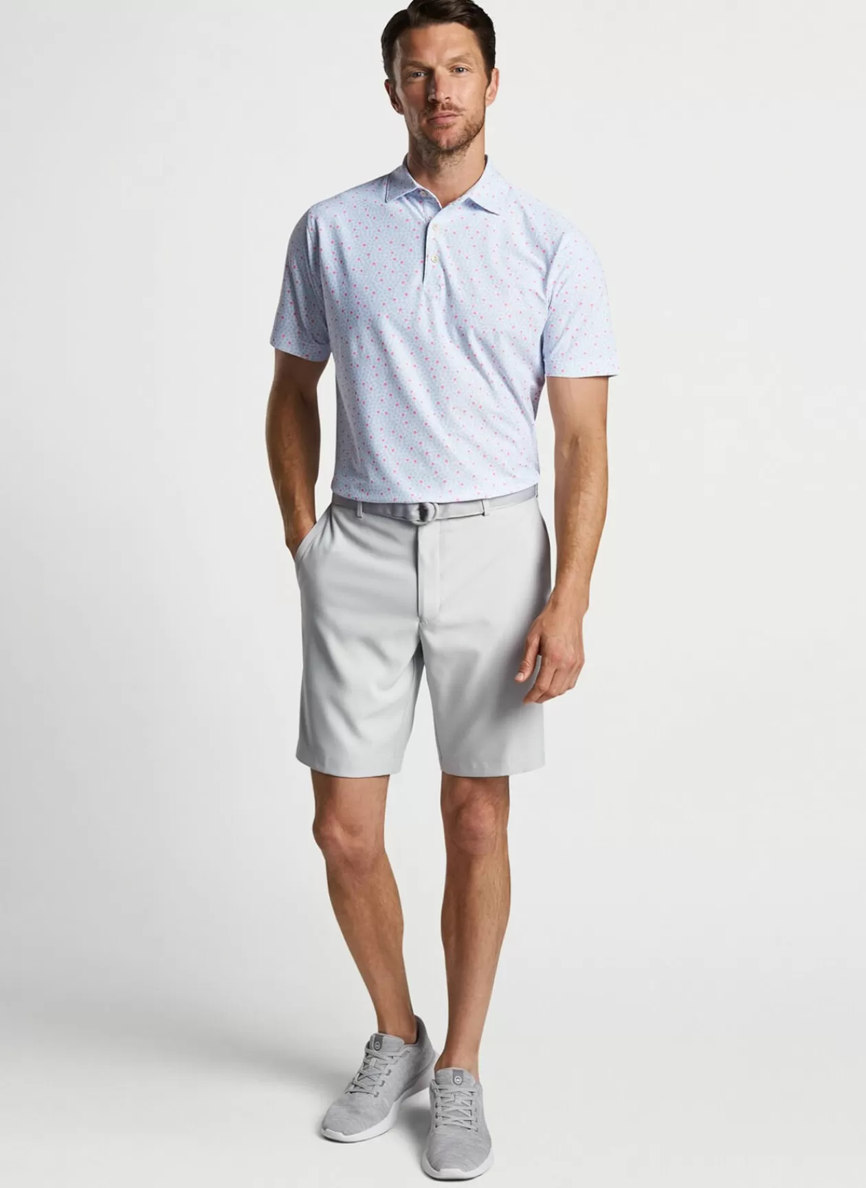 Peter Millar Starfish Performance Mesh Polo