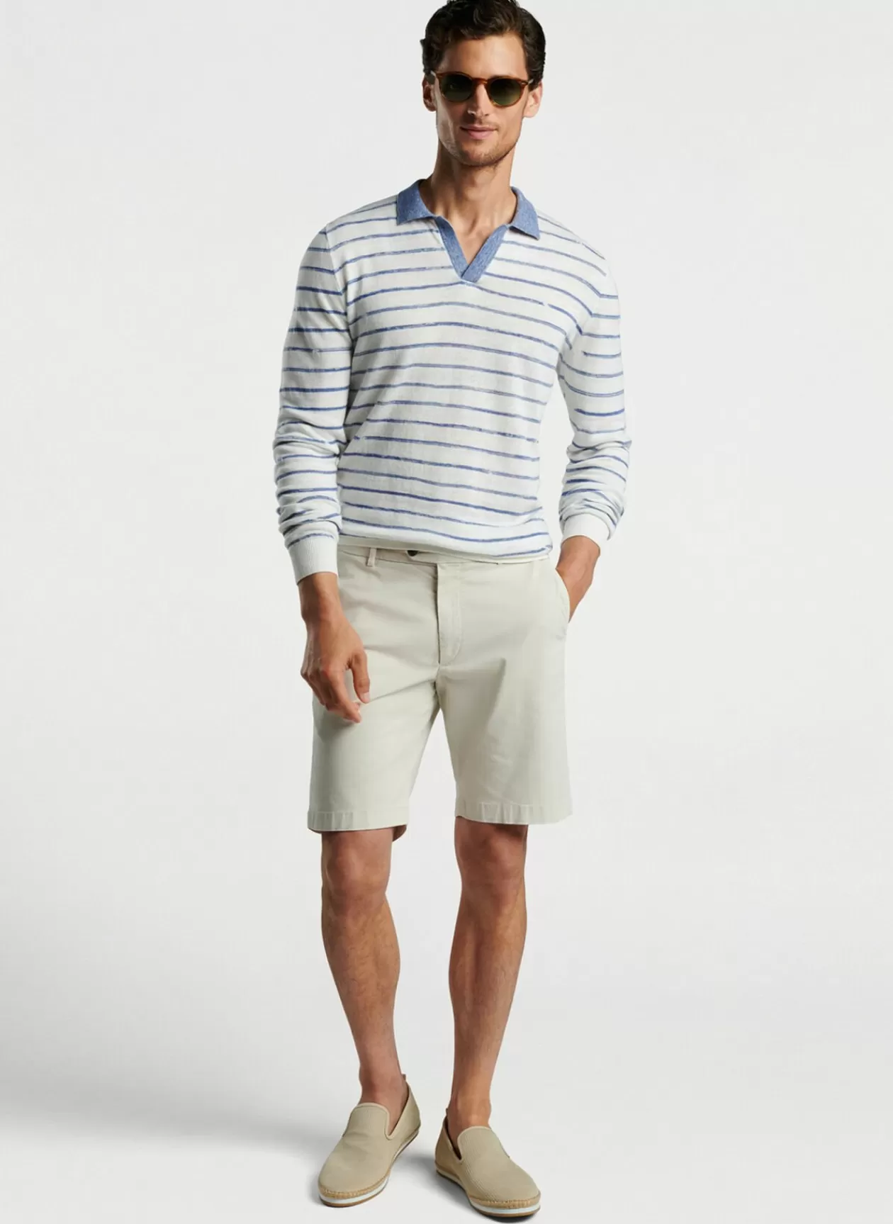 Peter Millar Trieste Riviera Collar Sweater