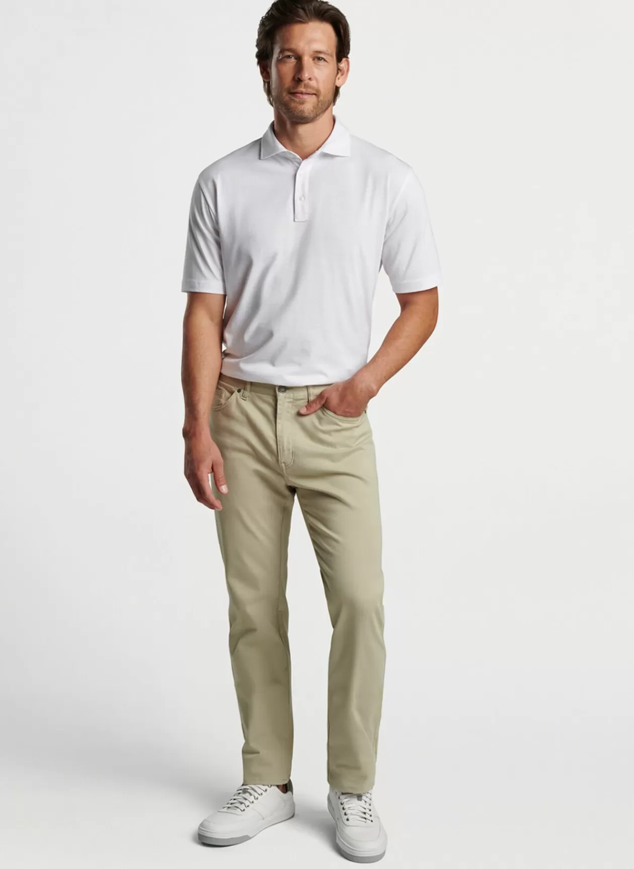 Peter Millar Ultimate Sateen Five-Pocket Pant