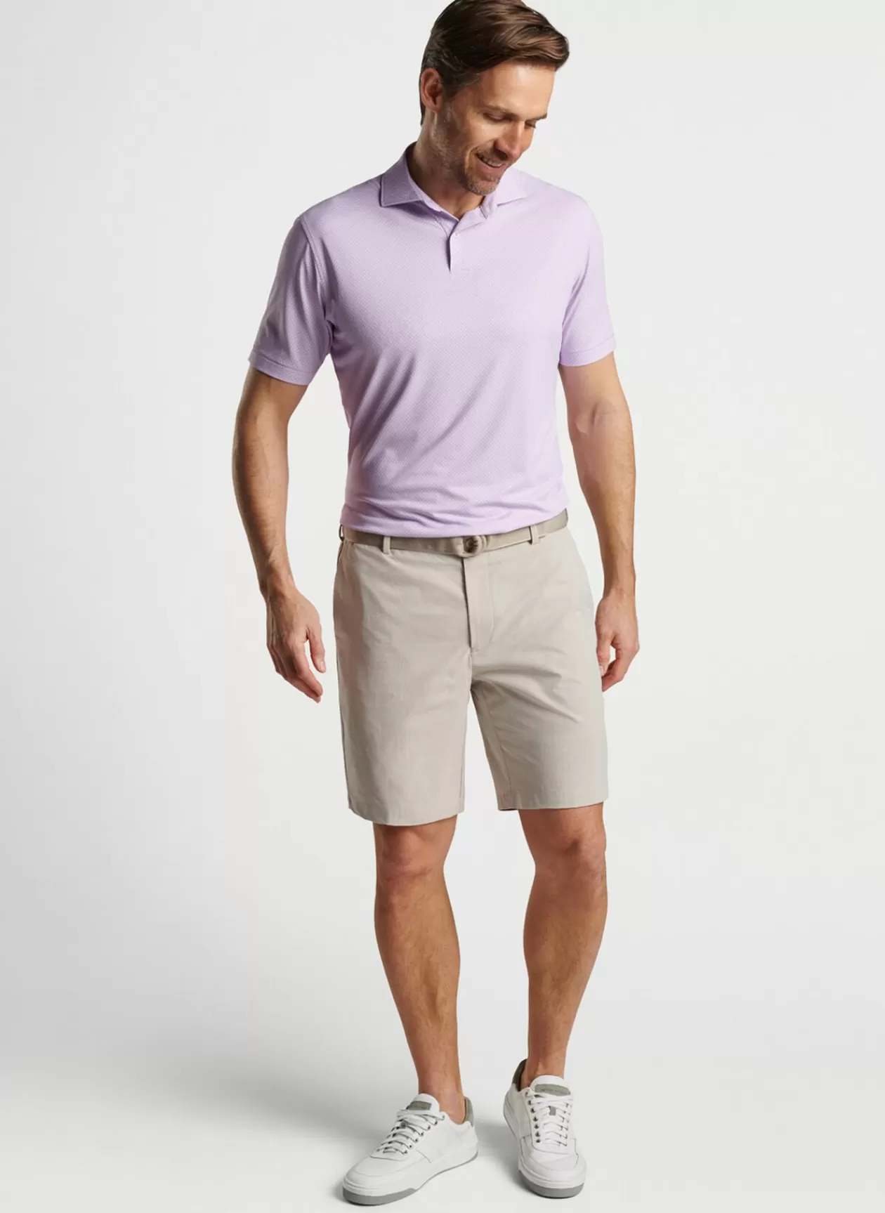 Peter Millar Van Alen Geo Performance Jersey Polo